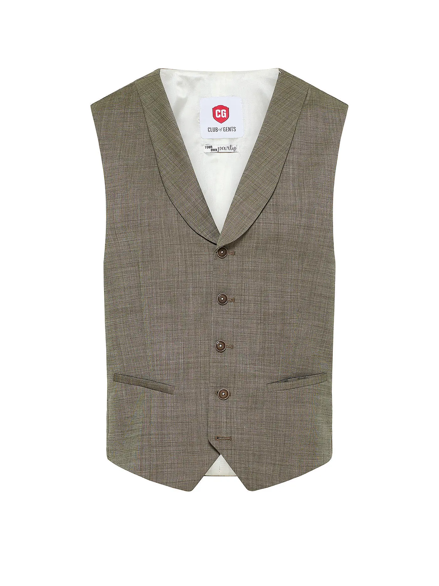 CG - CLUB OF GENTS | Anzugweste Slim Fit PHILLIP | grün