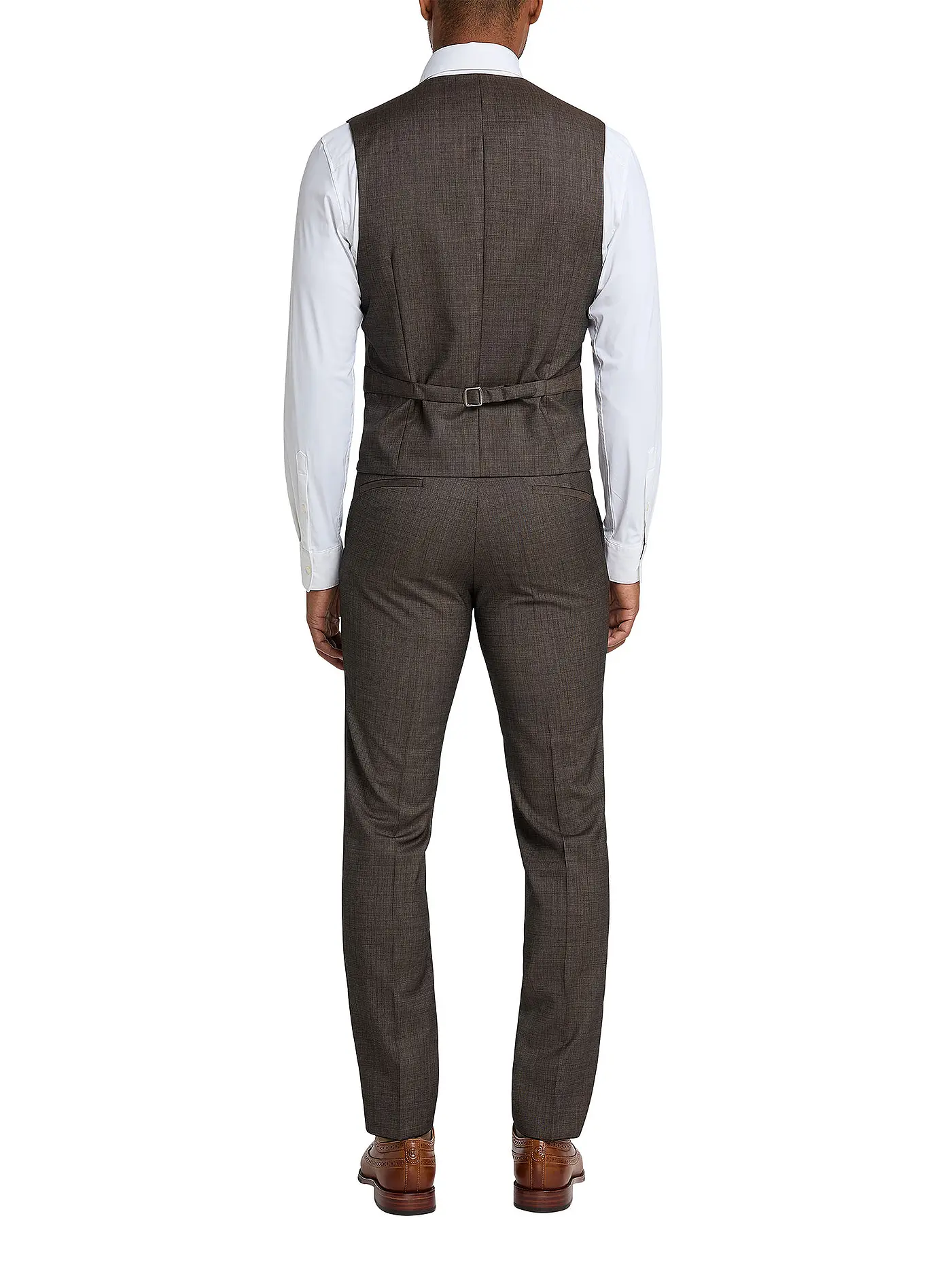 CG - CLUB OF GENTS | Anzugweste Slim Fit PHILLIP | braun