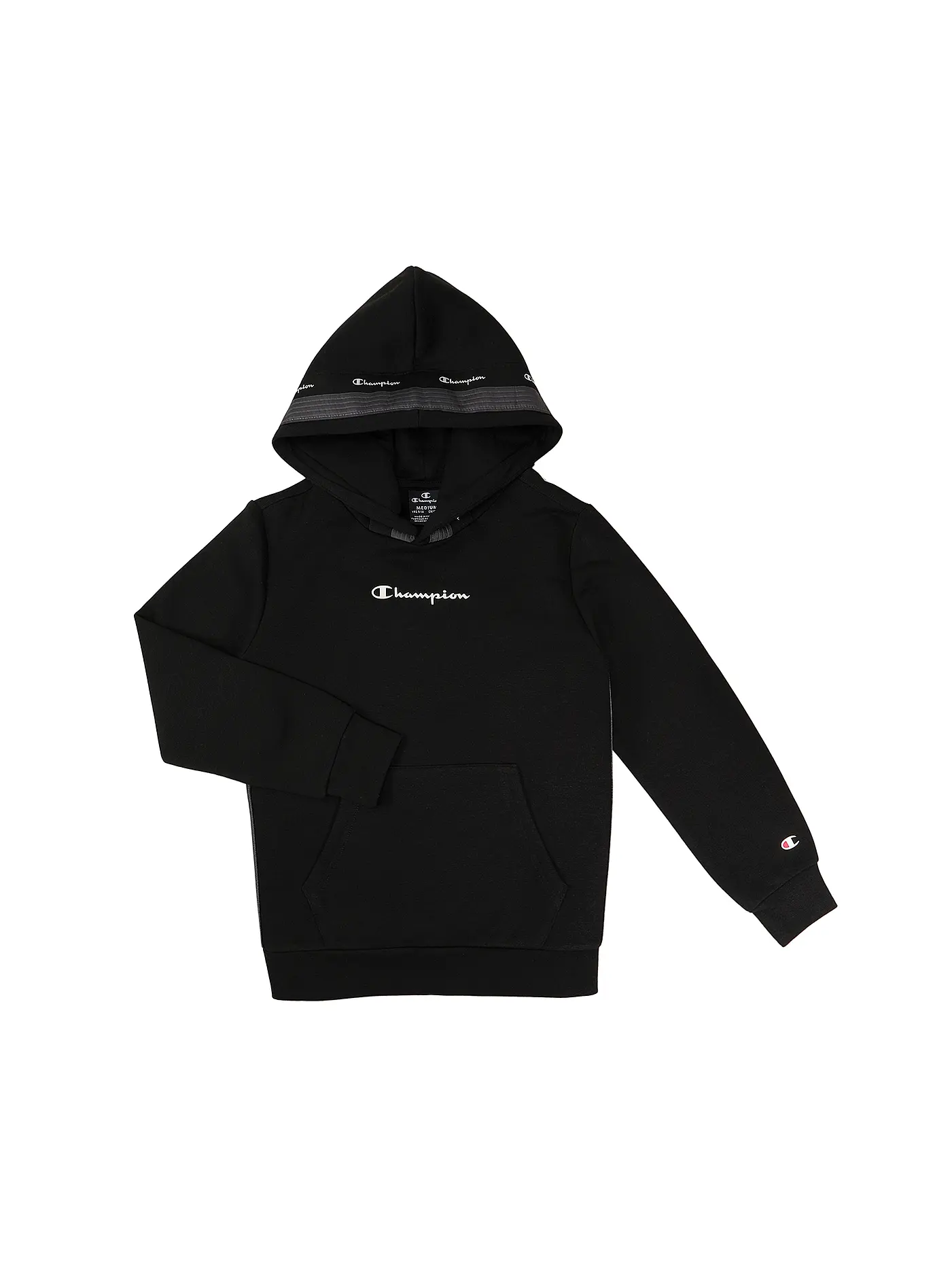 CHAMPION | Jungen Kapuzensweater - Hoodie  | schwarz