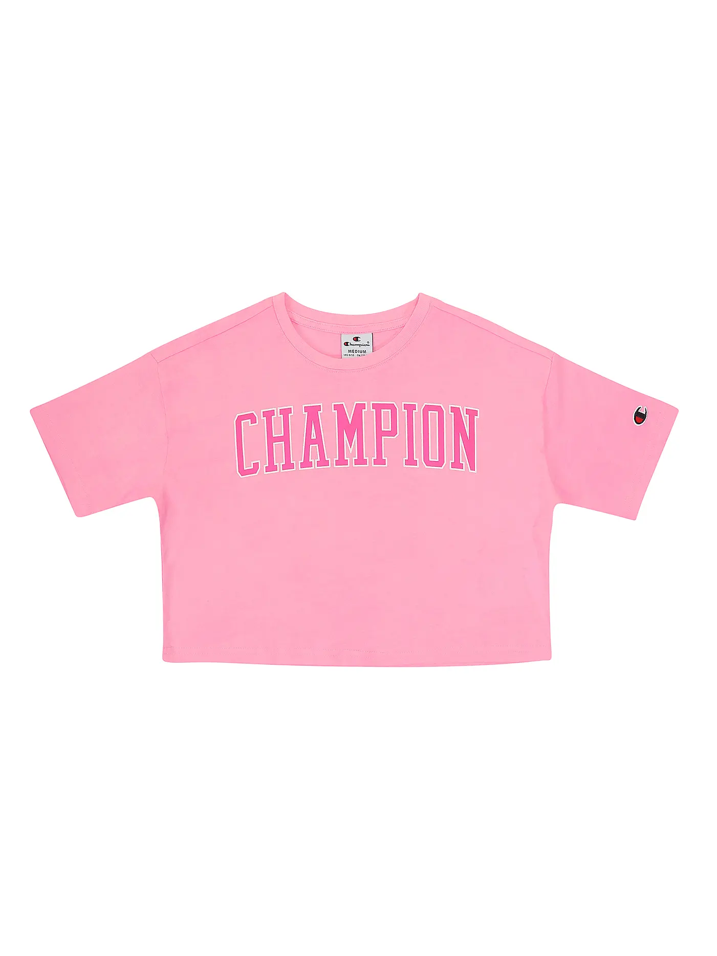 CHAMPION | Mädchen T-Shirt Oversized C-CAMPUS | pink