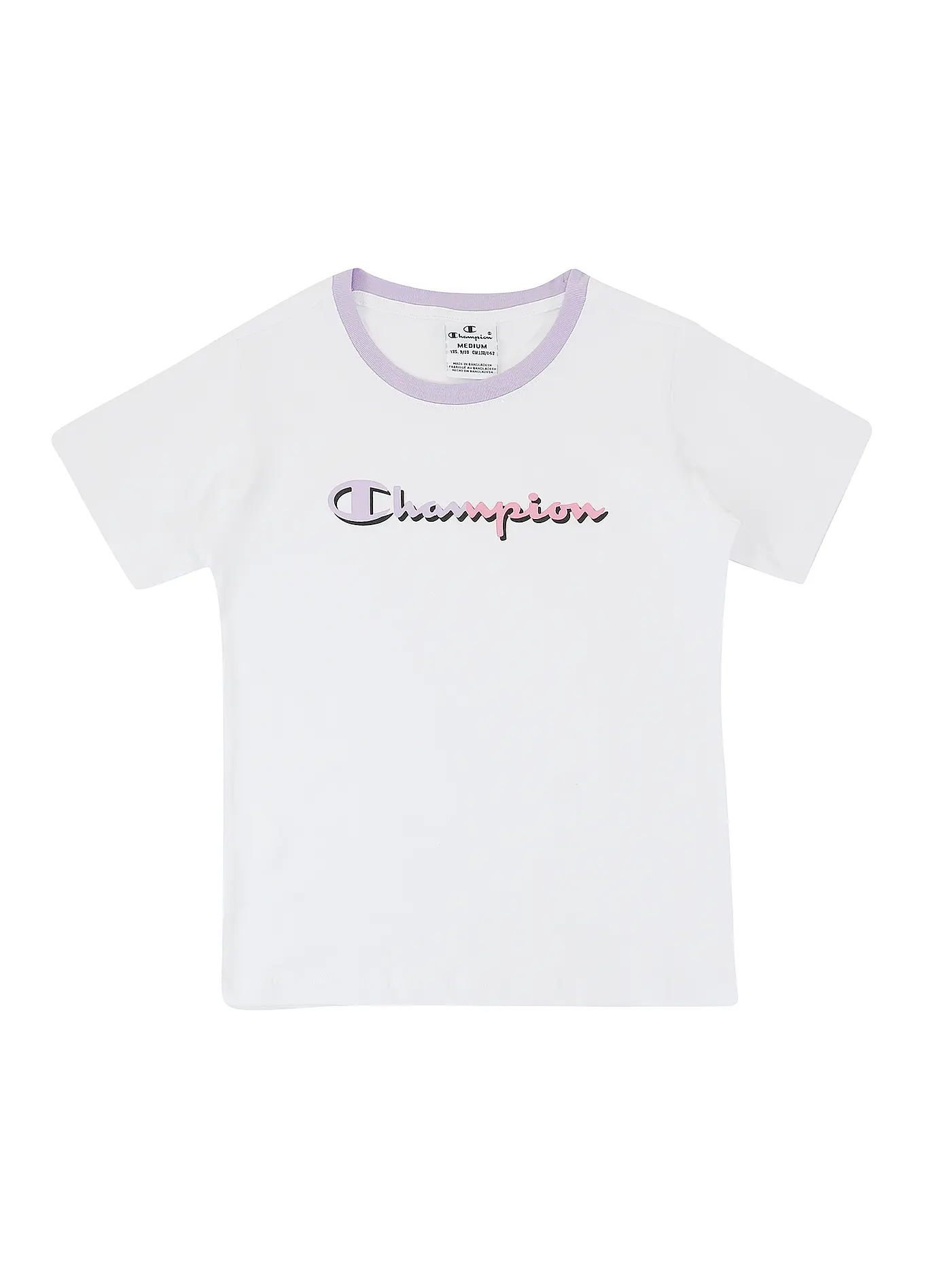 CHAMPION | Mädchen T-Shirt | weiss