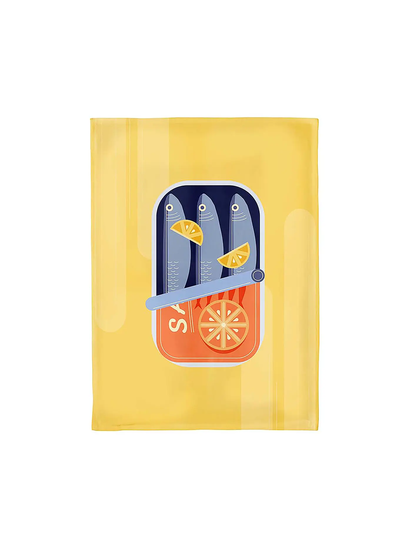 CHIC.MIC | Geschirrtuch 50x70cm Sardines for Dinner | bunt