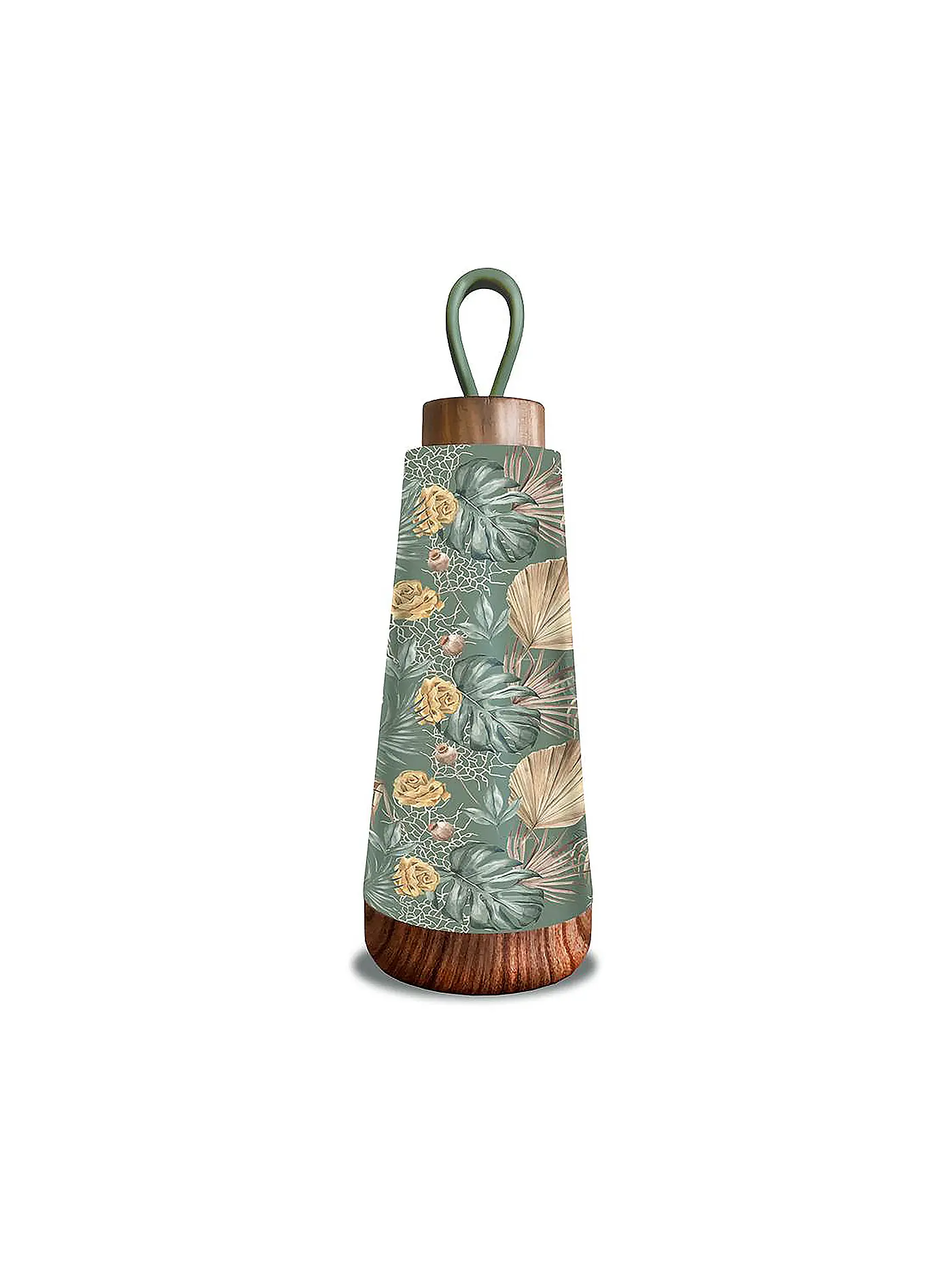 CHIC.MIC | Isolierflasche - Thermosflasche Loop Bioloco 0,35l Dried Leaves | bunt