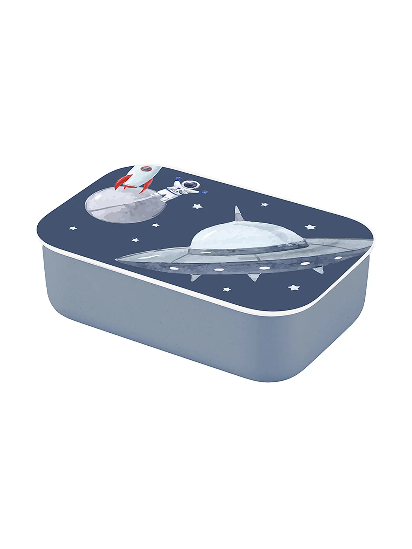 CHIC.MIC | Jausenbox - Lunchbox Classic mit Trenner SPACE | bunt