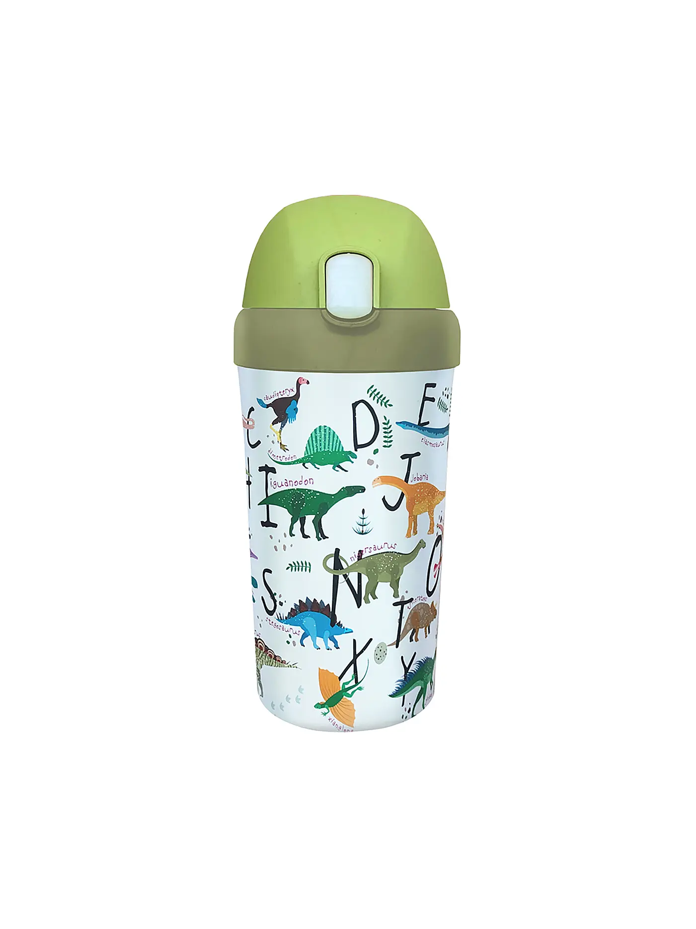 CHIC.MIC | Kinder Trinkbecher Cup bioloco plant 400ml Dinosaurs | bunt