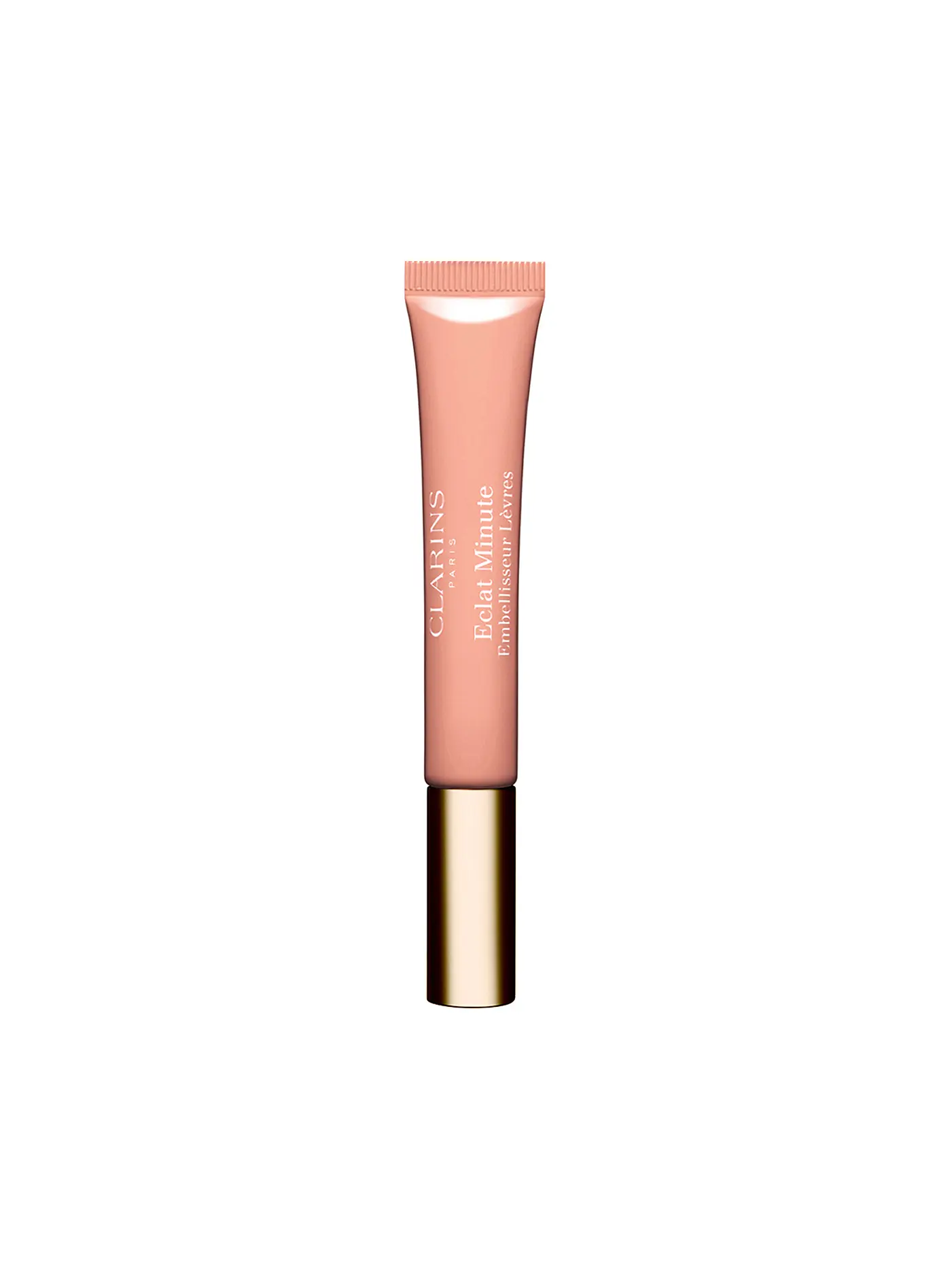CLARINS | Eclat Minute Embellisseur Levres - Highlighter für das Lippen-Makeup (02 Apricot Shimmer) 12ml | koralle
