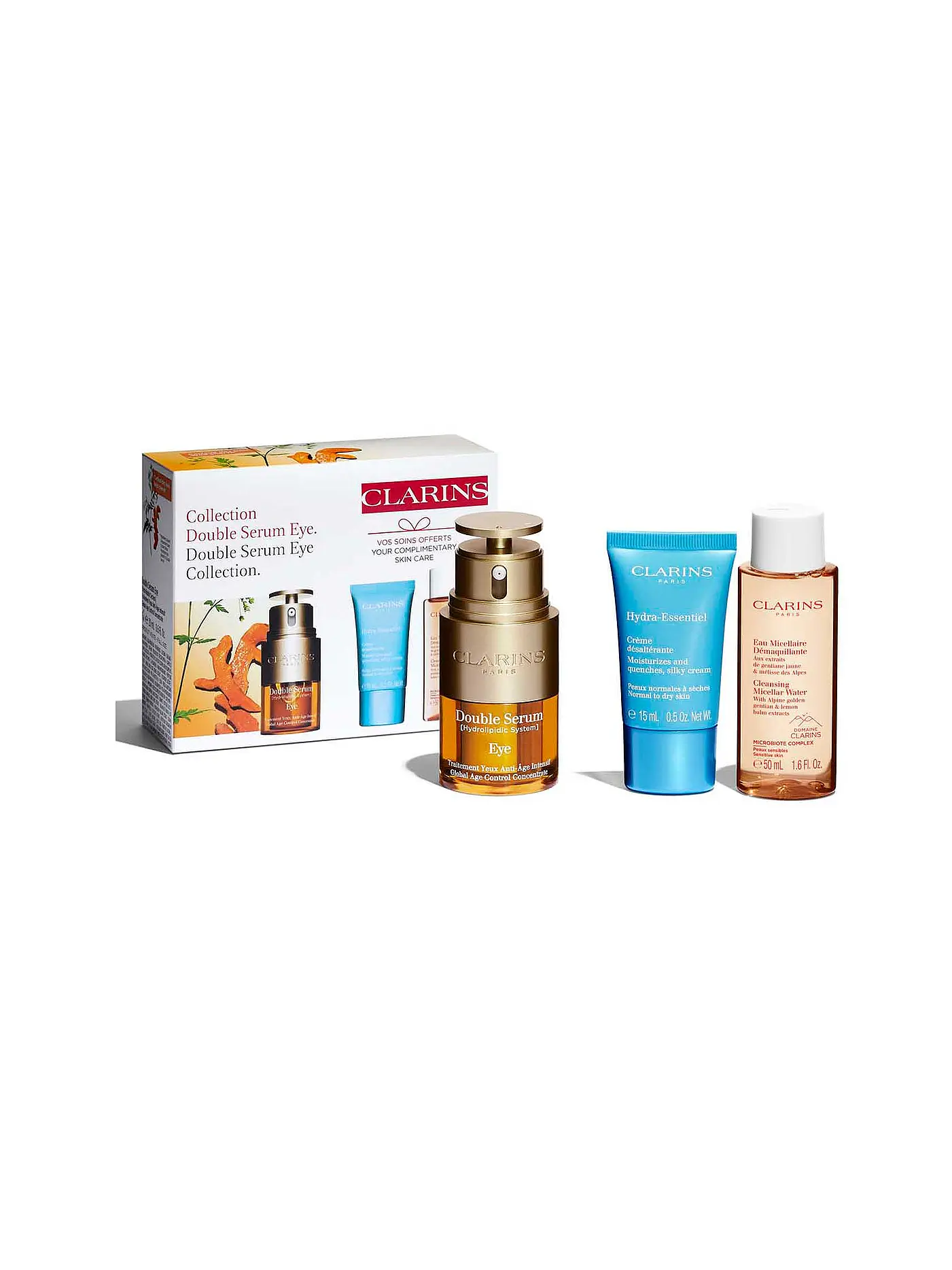 CLARINS | Geschenkset - Double Serum Eye Set 20ml / 50ml / 3ml | keine Farbe