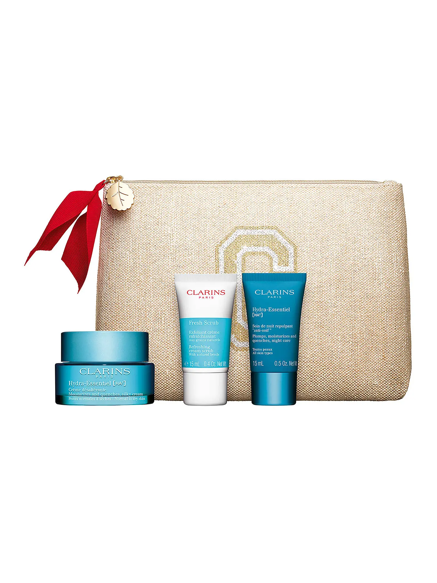 CLARINS | Geschenkset - Hydra-Essentiel Jour TP Set 50ml / 2x15ml | keine Farbe