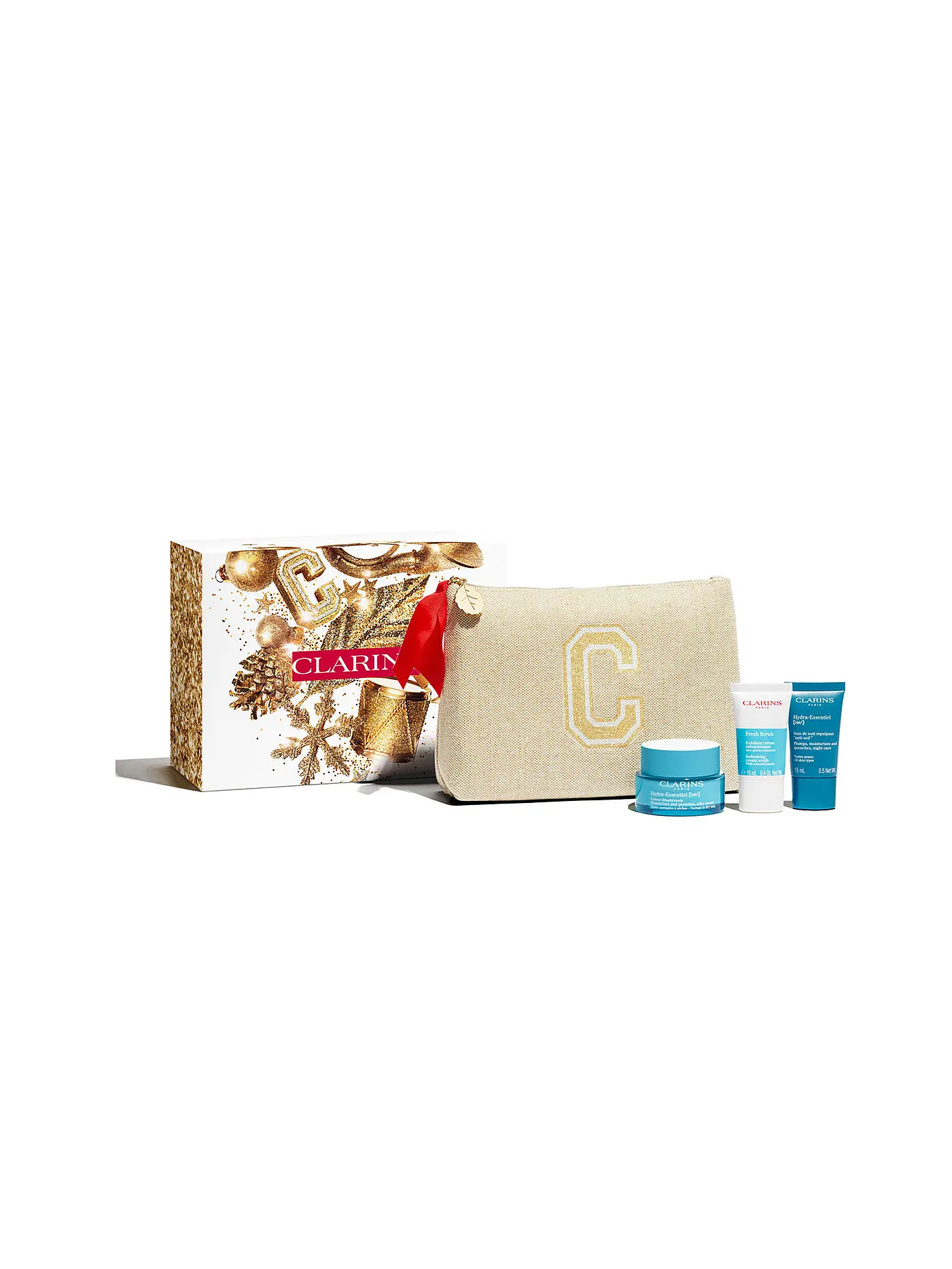CLARINS | Geschenkset - Hydra-Essentiel Jour TP Set 50ml / 2x15ml | keine Farbe