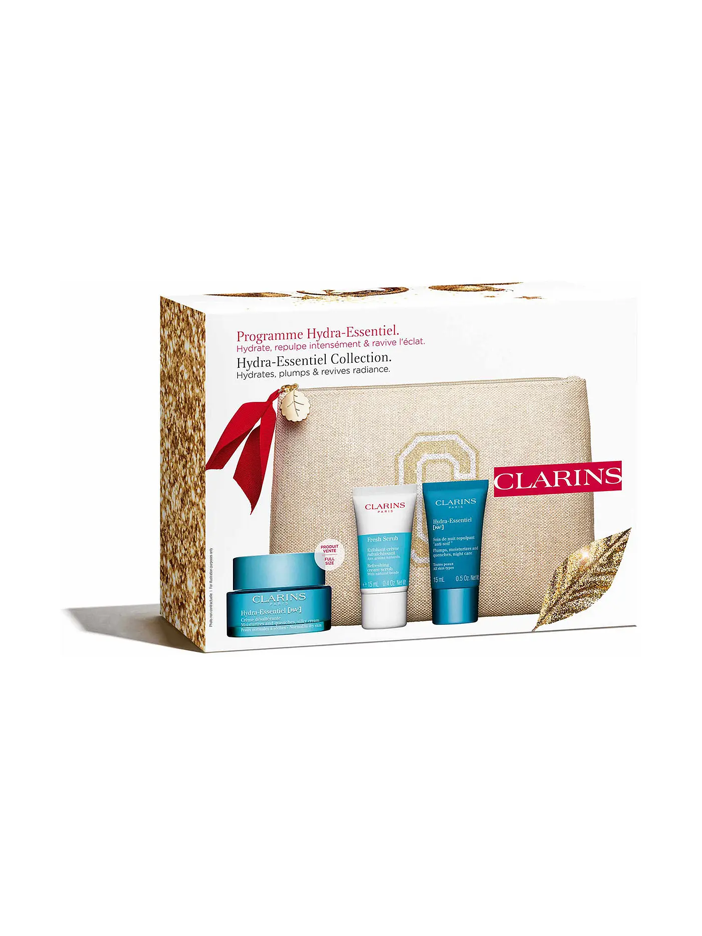 CLARINS | Geschenkset - Hydra-Essentiel Jour TP Set 50ml / 2x15ml | keine Farbe