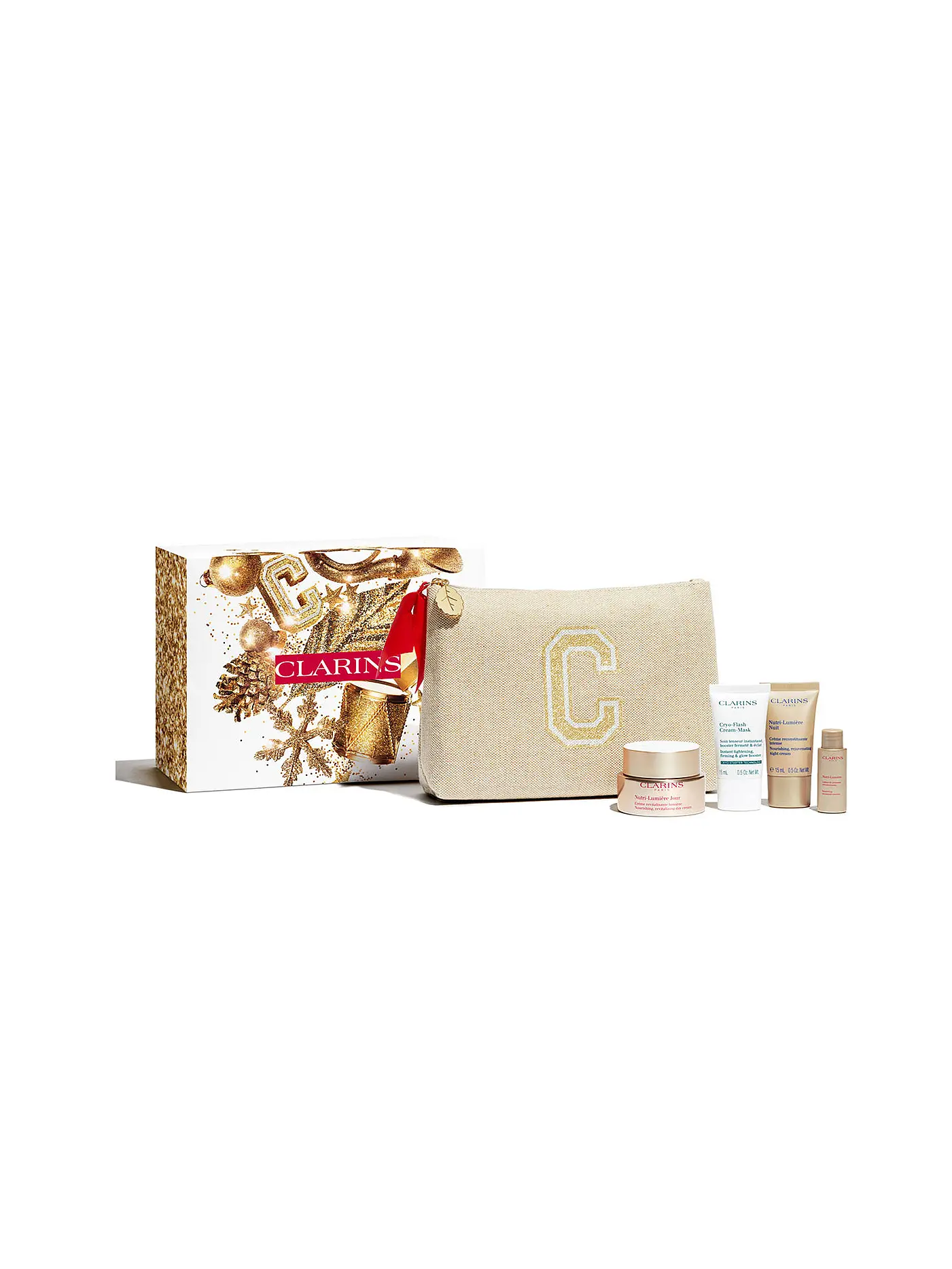 CLARINS | Geschenkset - Nutri-Lumière Jour Set 50ml / 2x15ml / 10ml | keine Farbe