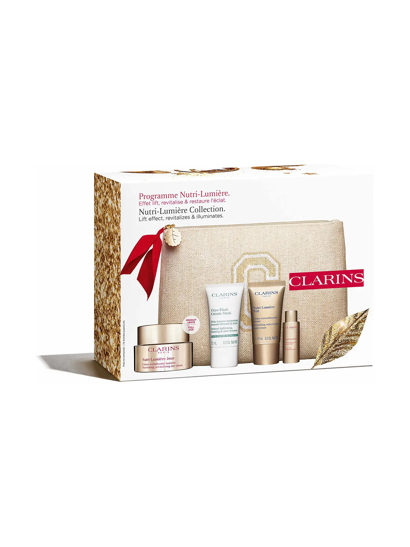 CLARINS | Geschenkset - Nutri-Lumière Jour Set 50ml / 2x15ml / 10ml | keine Farbe