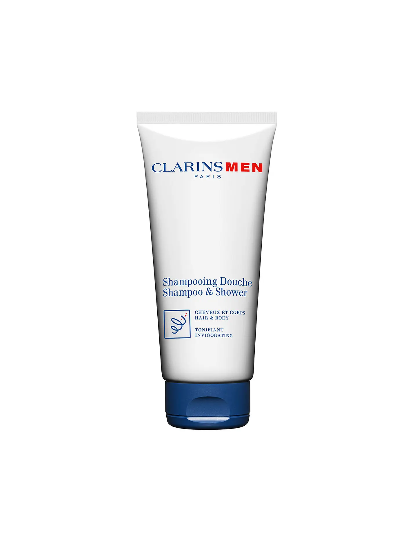 CLARINS | Men - Shampooing Douche - Vitalisierendes Shampoo für Körper und Haare 200ml | keine Farbe