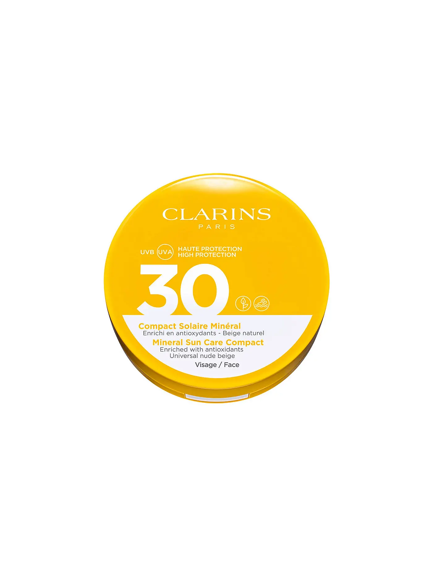 CLARINS | Sonnenpflege - Compact Solaire Minéral Visage UVB/UVA 30  | keine Farbe