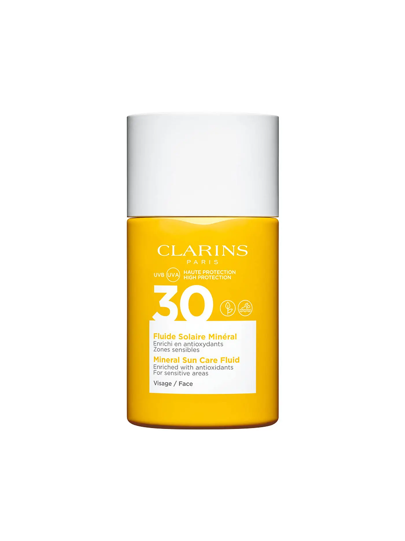 CLARINS | Sonnenpflege - Fluide Solaire Minéral Visage UVB/UVA 30 30ml | keine Farbe