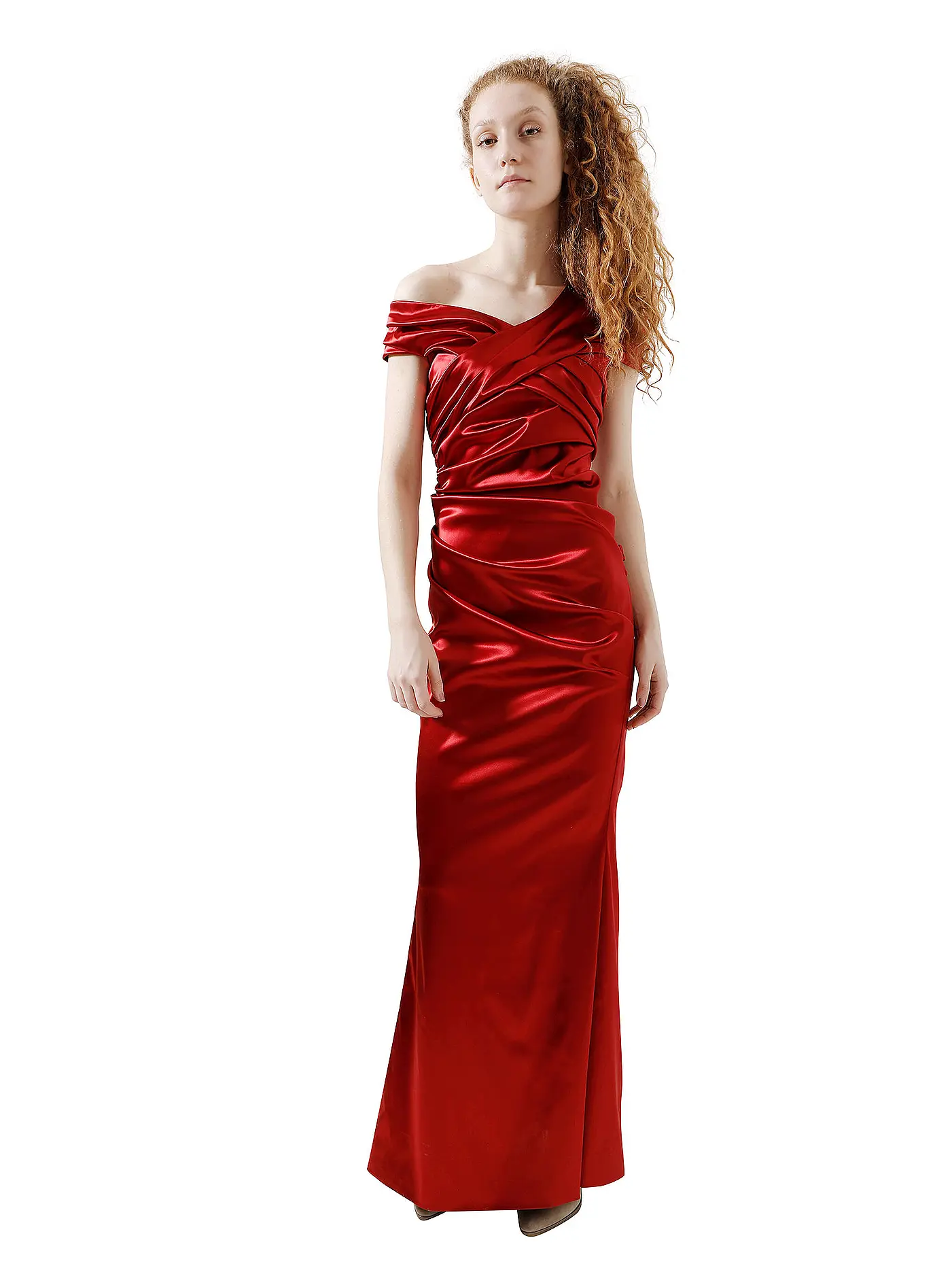 CLAUS TYLER | Abendkleid ELINA | rot