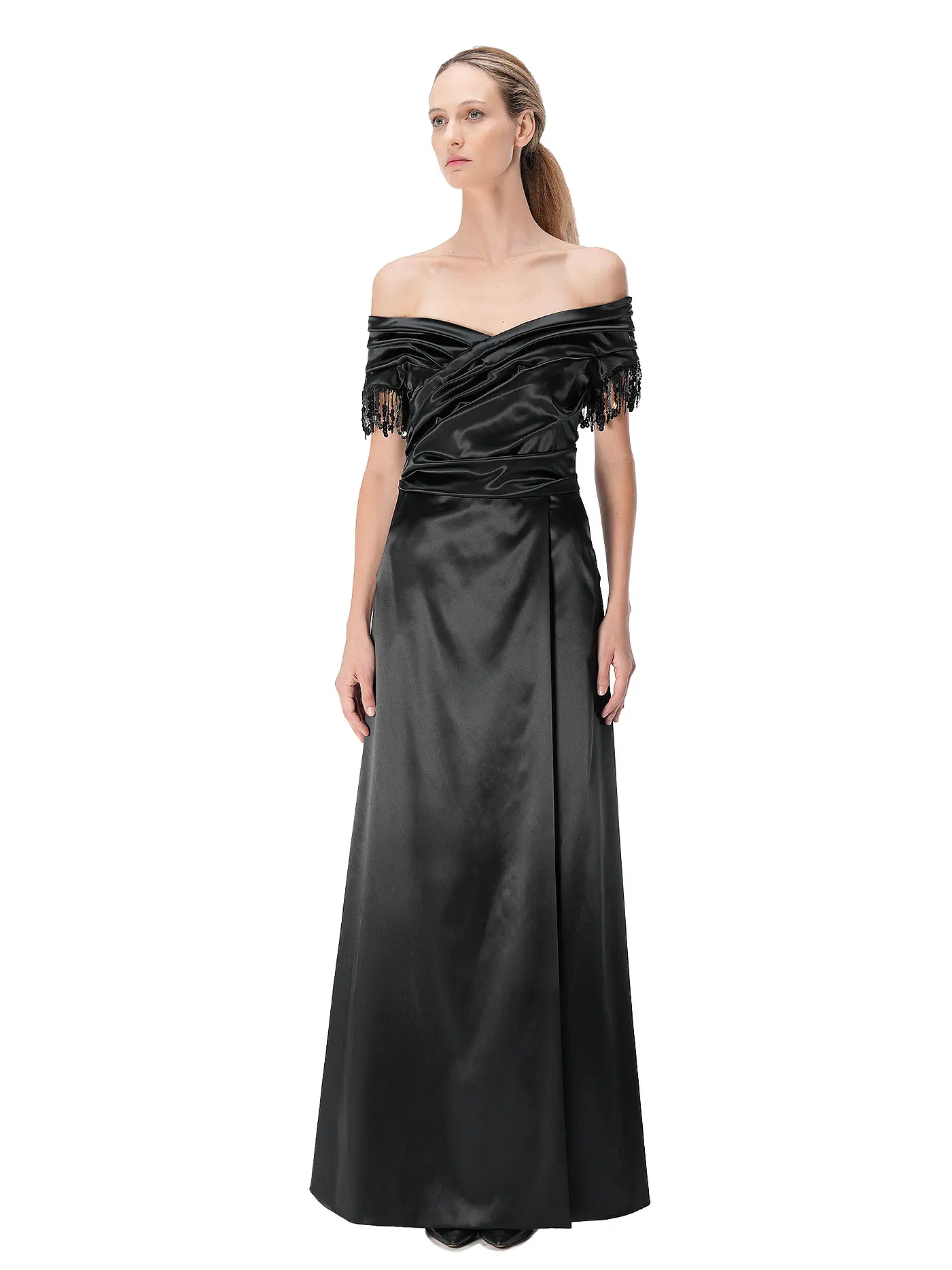 CLAUS TYLER | Abendkleid | schwarz