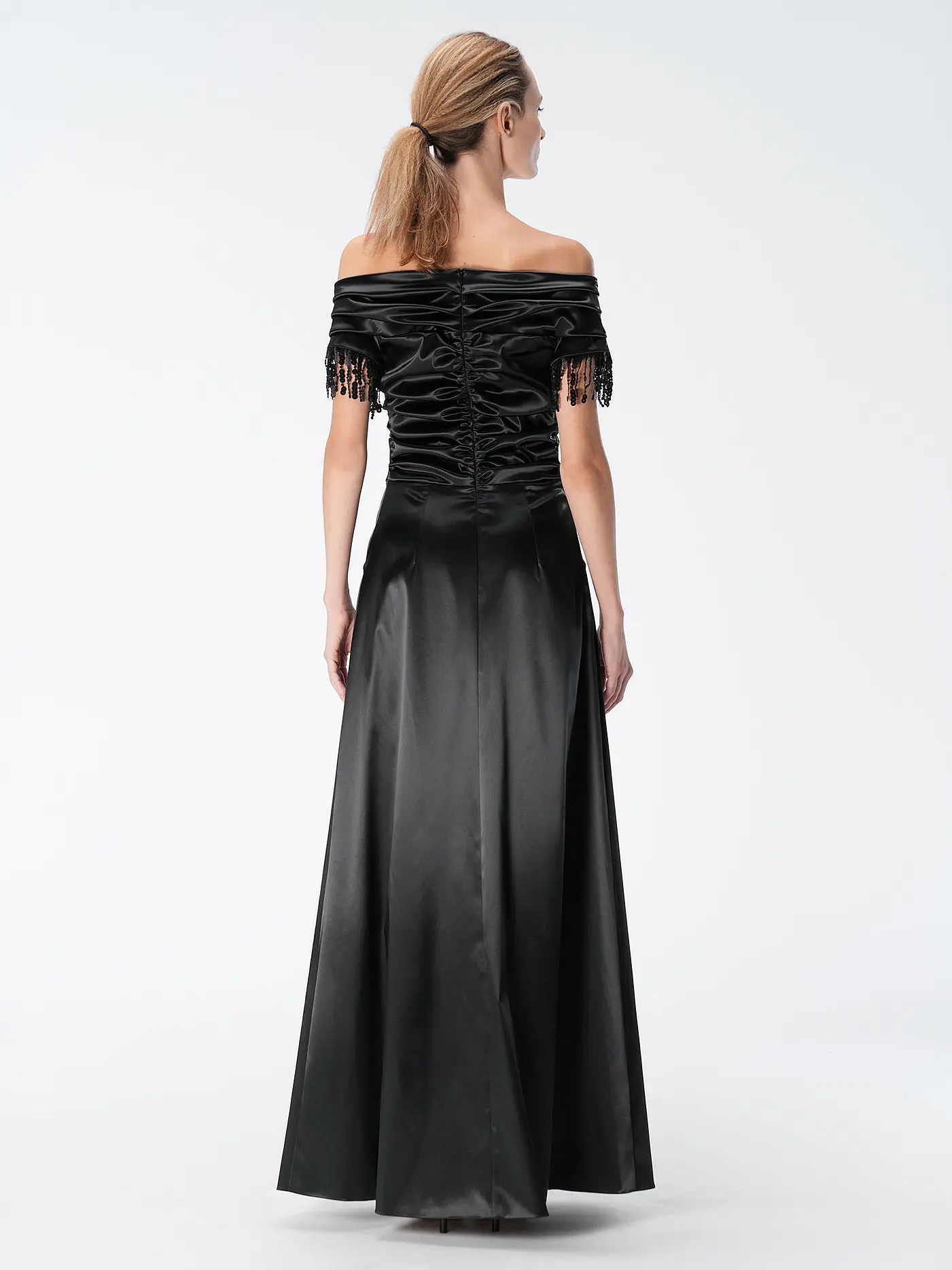 CLAUS TYLER | Abendkleid | schwarz