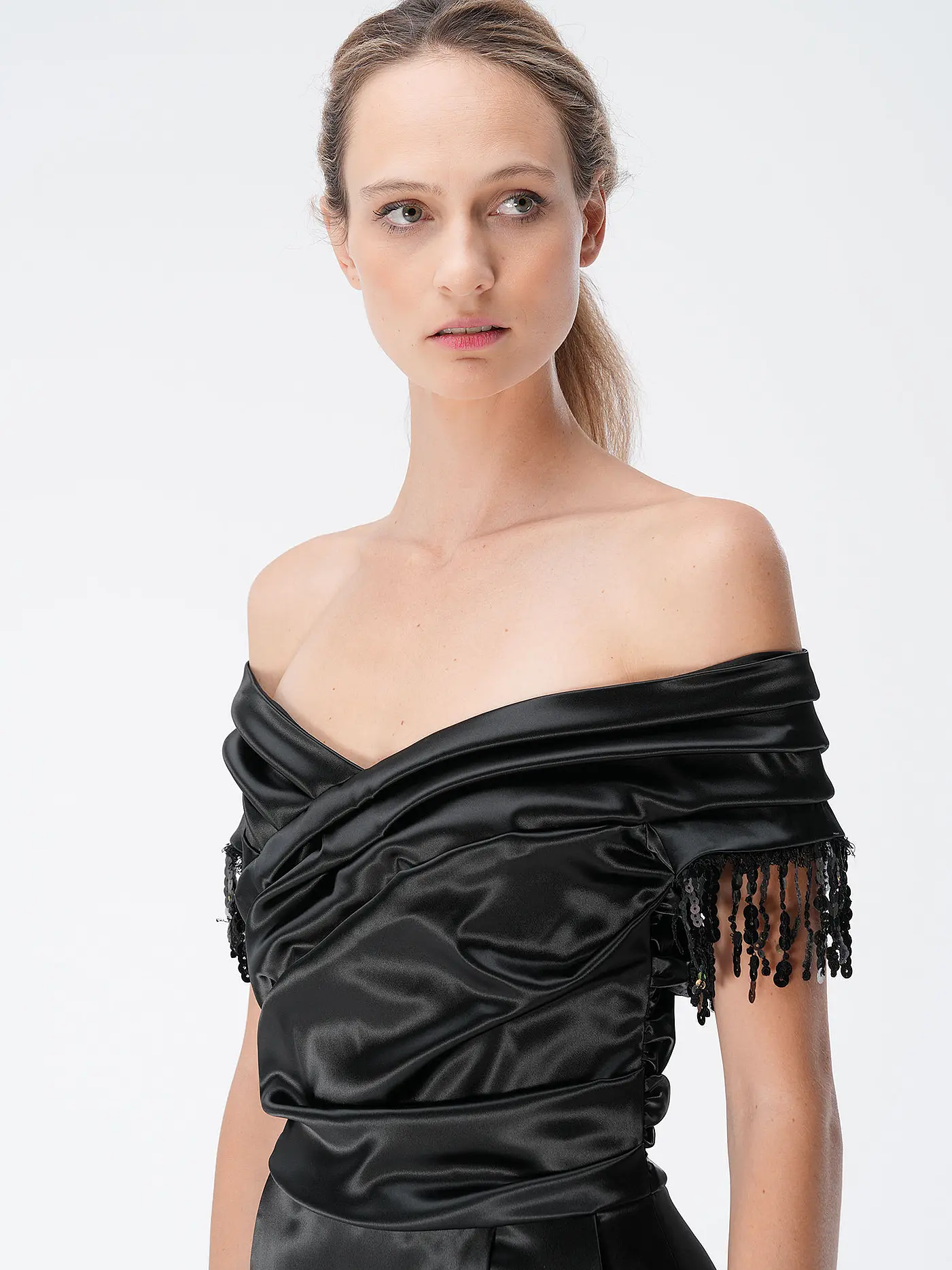 CLAUS TYLER | Abendkleid | schwarz