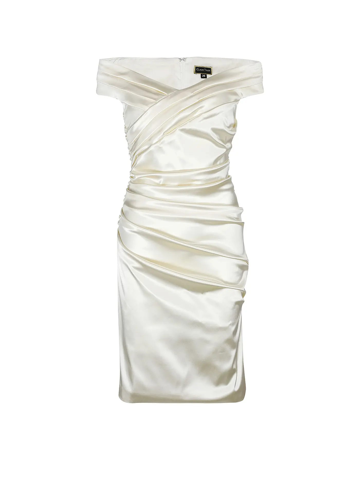 CLAUS TYLER | Cocktailkleid ANA | creme