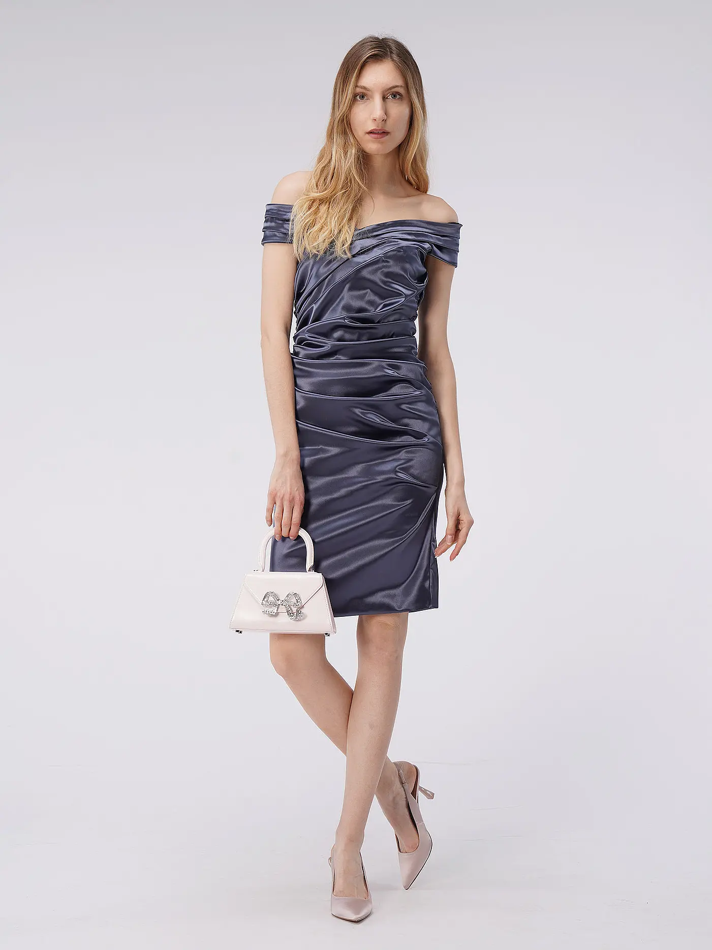 CLAUS TYLER | Cocktailkleid ANA | blau