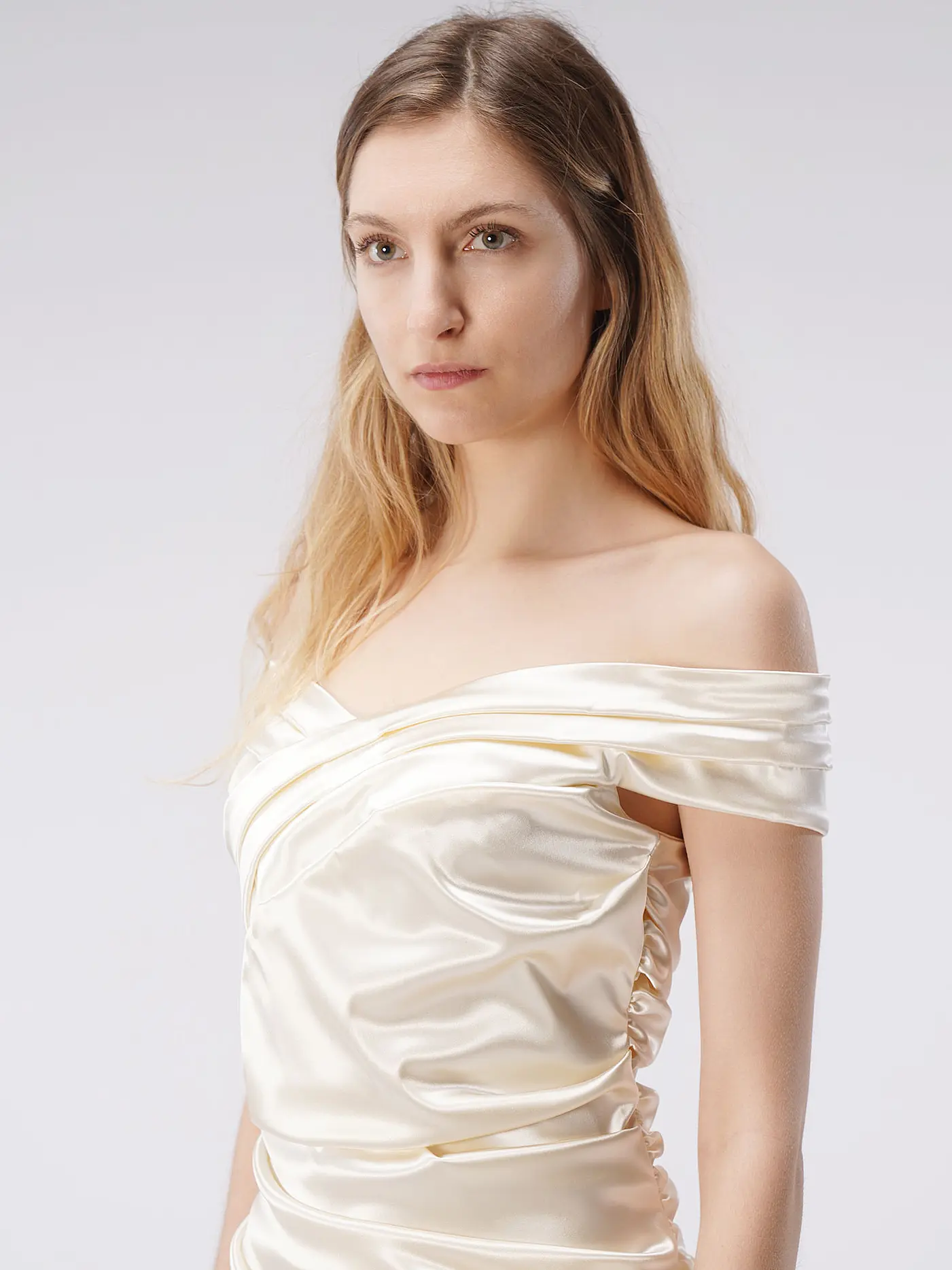 CLAUS TYLER | Cocktailkleid ANA | creme
