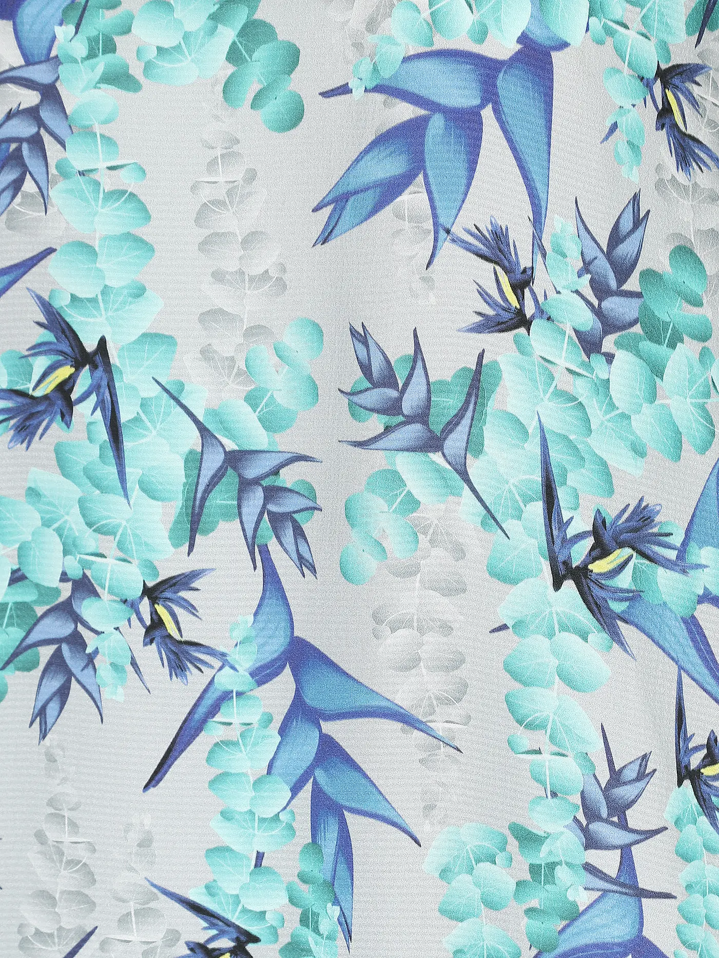 CLAUS TYLER | Cocktailkleid SPORTY PRINT FLORAL | grau