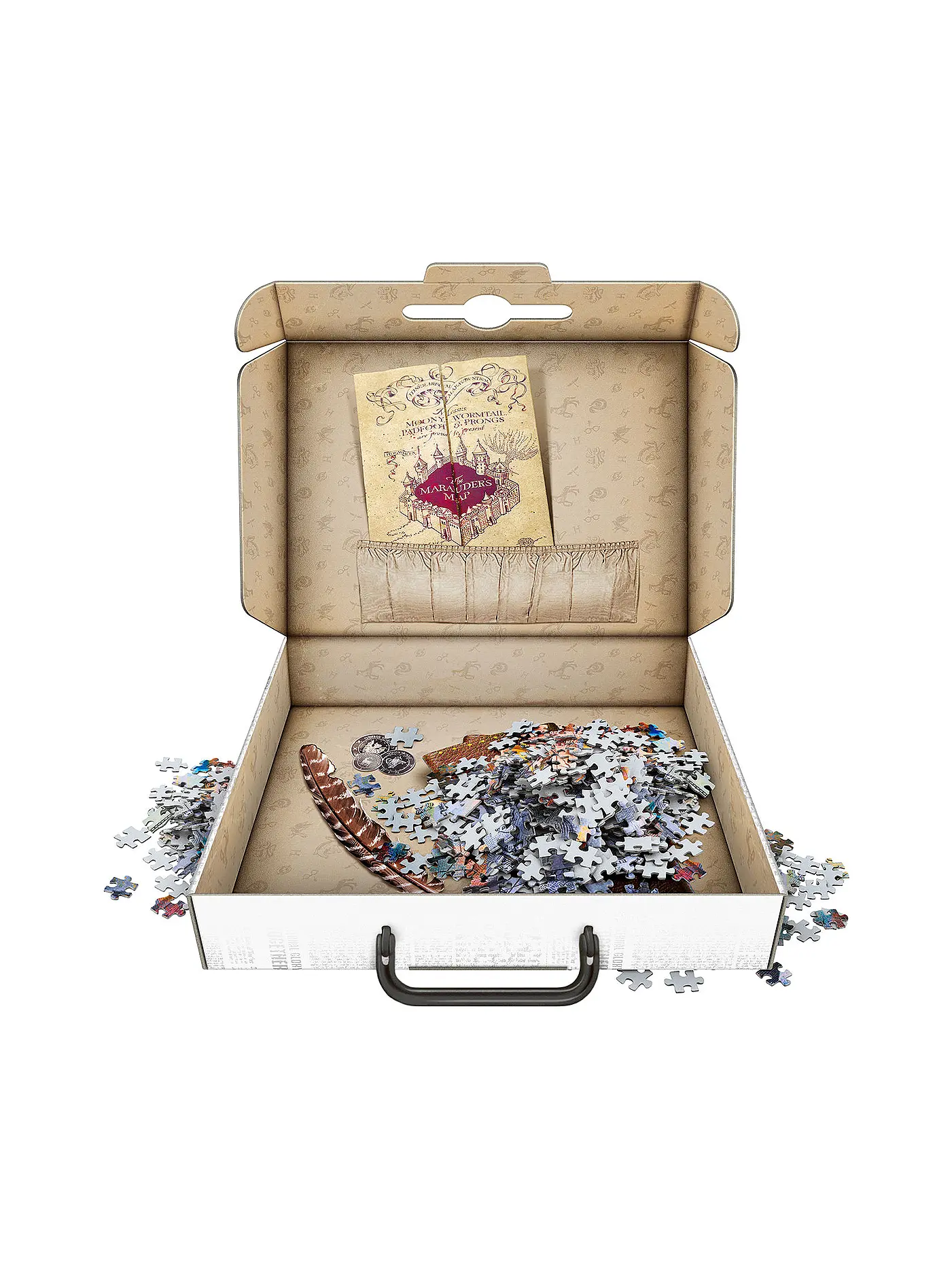 CLEMENTONI | Kinderpuzzle 1000 Teile Brief Case Harry Potter | keine Farbe