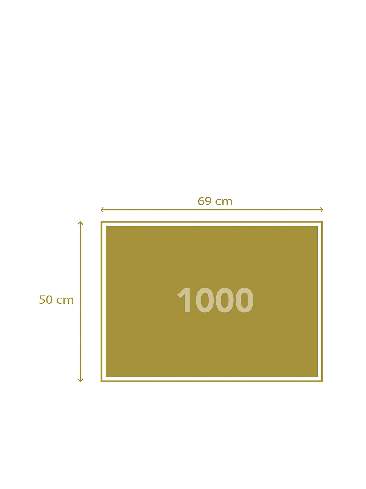 CLEMENTONI | Kinderpuzzle 1000 Teile Impossible Harry Potter | keine Farbe