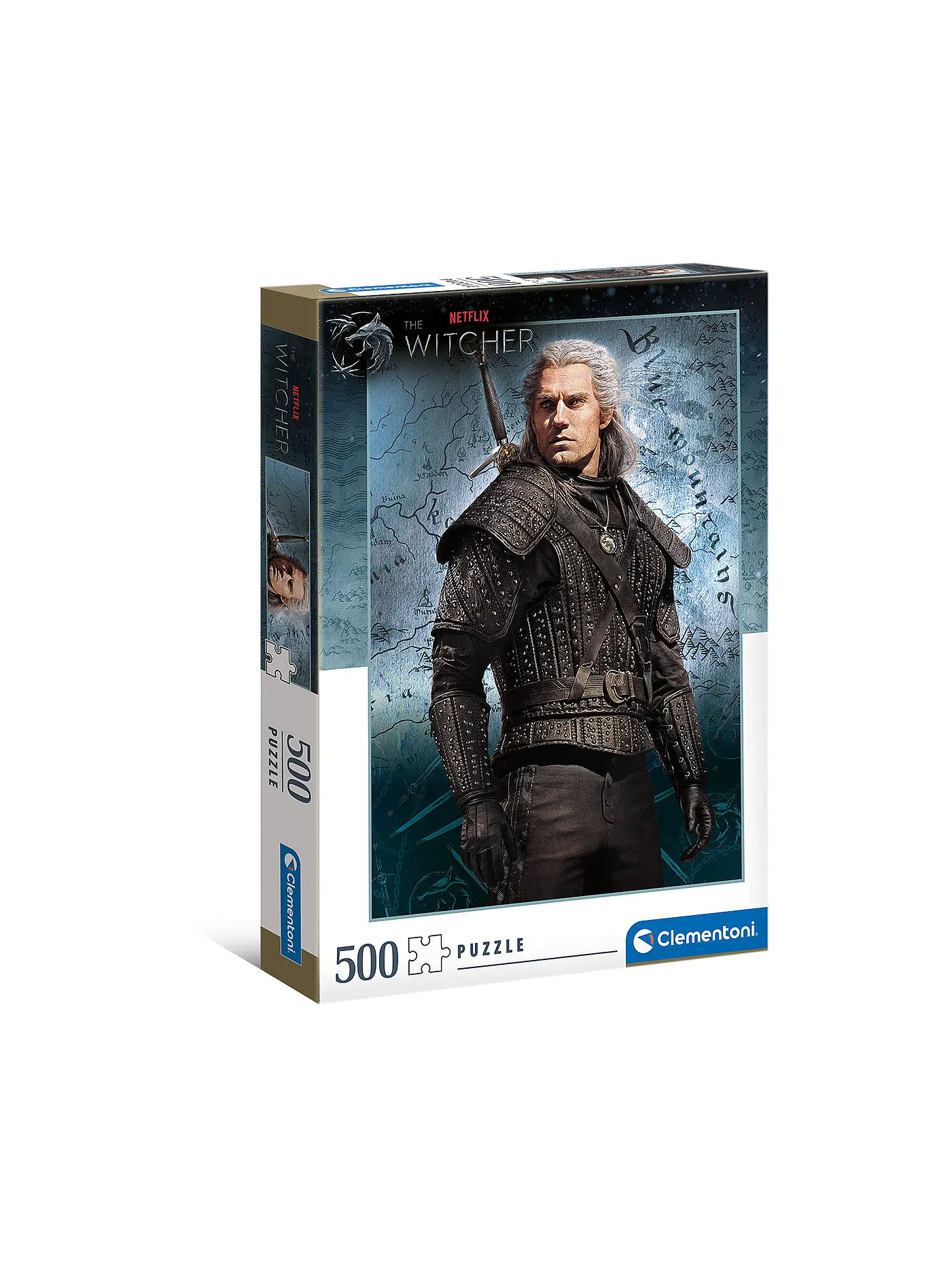 CLEMENTONI | Puzzle - The Witcher 500 Teile | keine Farbe