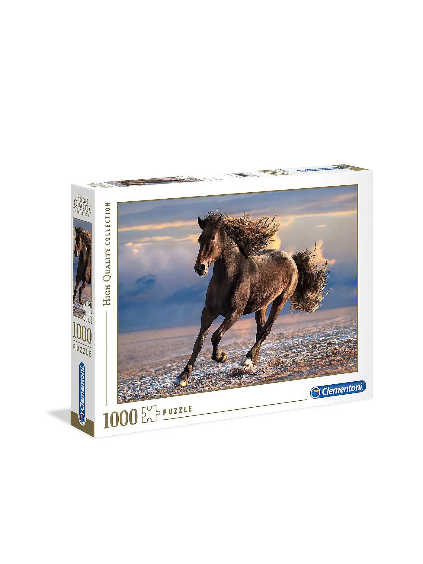 CLEMENTONI | Puzzle - Wildpferde 1000 Teile | keine Farbe