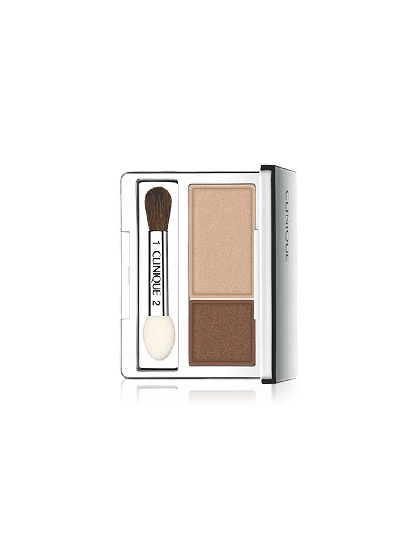 CLINIQUE | Lidschatten - Eyeshadow Duo (15 Uptown Downtown) | beige
