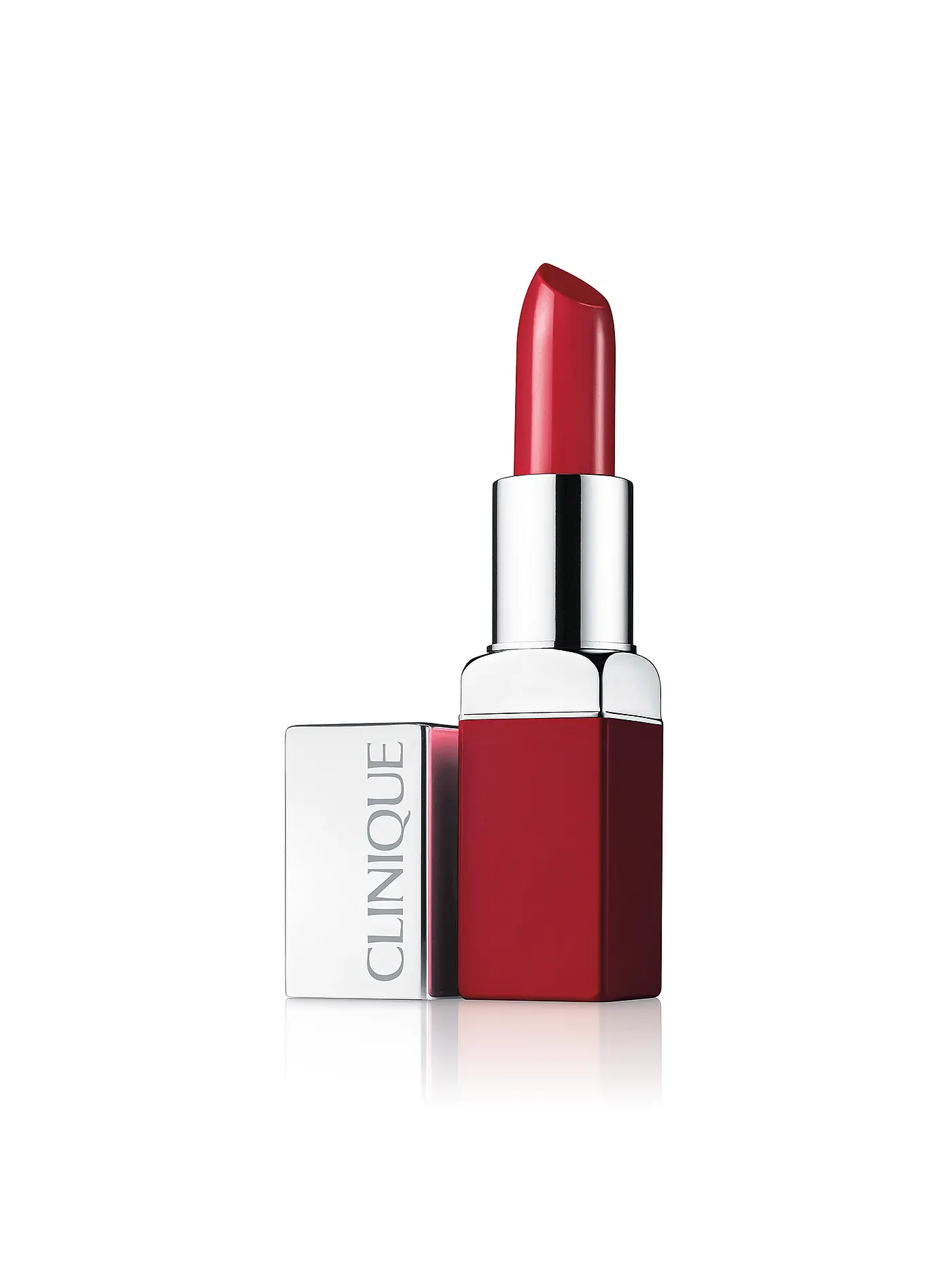 CLINIQUE | Lippenstift - Clinique Pop™ Lip Colour + Primer  (03 Cola Pop) | dunkelrot
