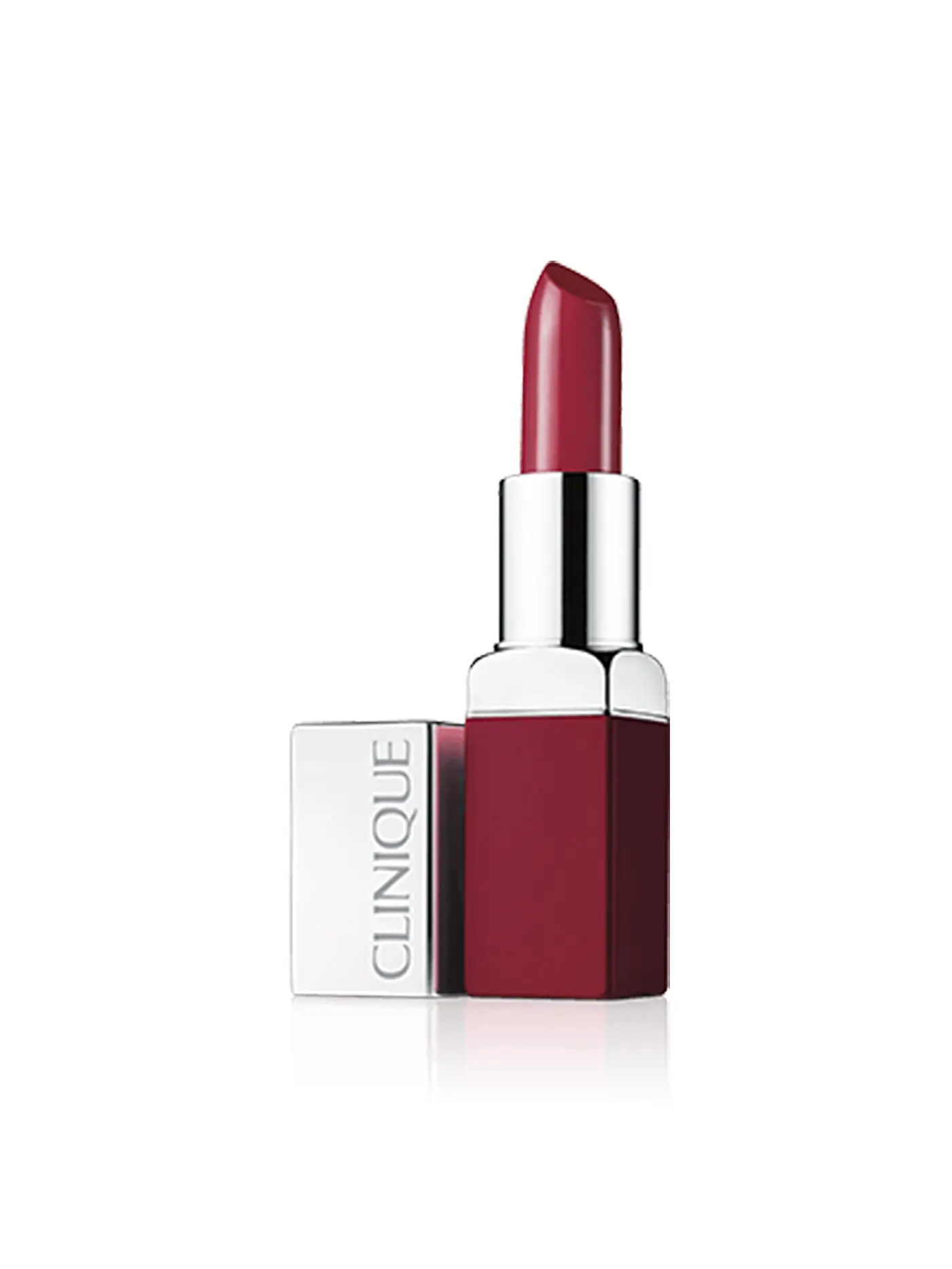 CLINIQUE | Lippenstift - Clinique Pop™ Lip Colour + Primer  (03 Cola Pop) | dunkelrot