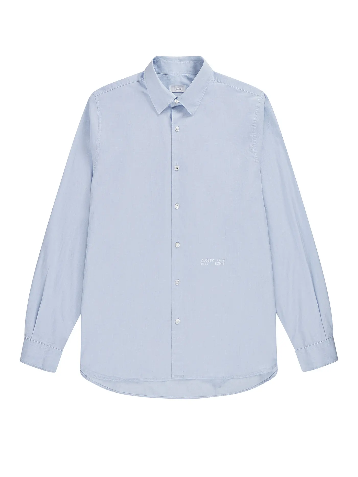 CLOSED | Hemd Regular Fit | blau