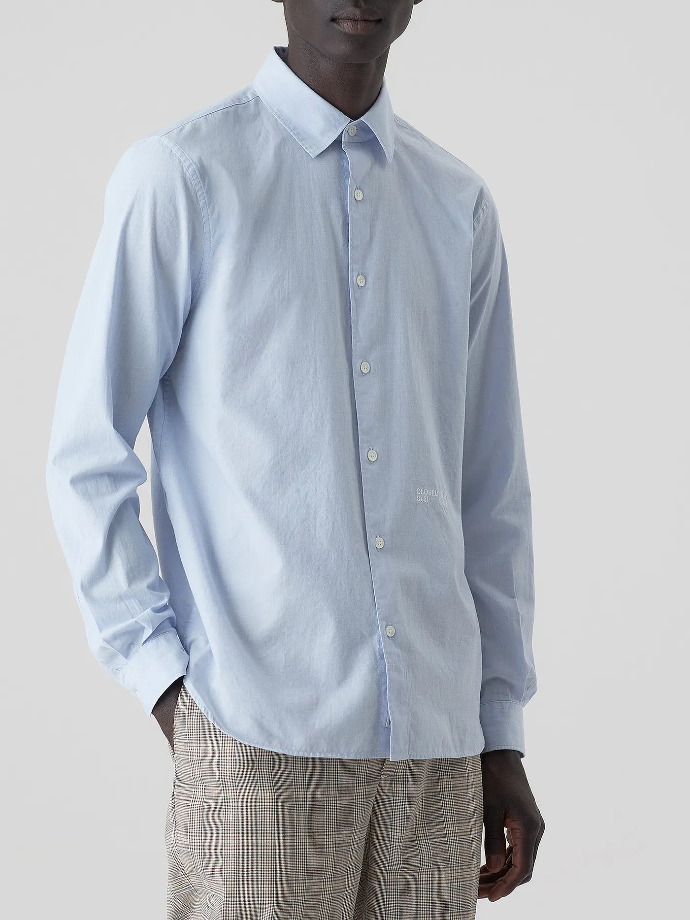 CLOSED | Hemd Regular Fit | blau