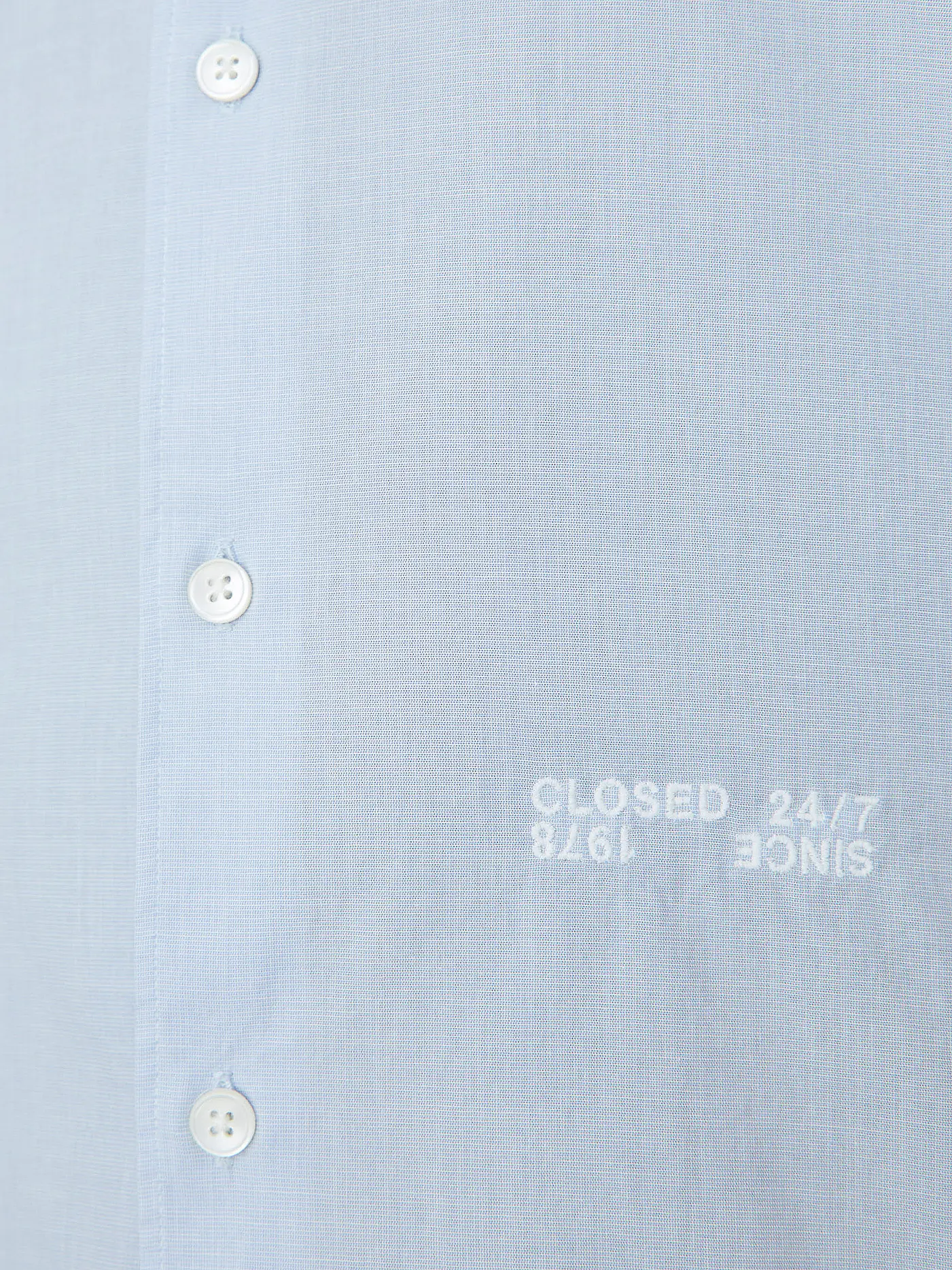 CLOSED | Hemd Regular Fit | blau