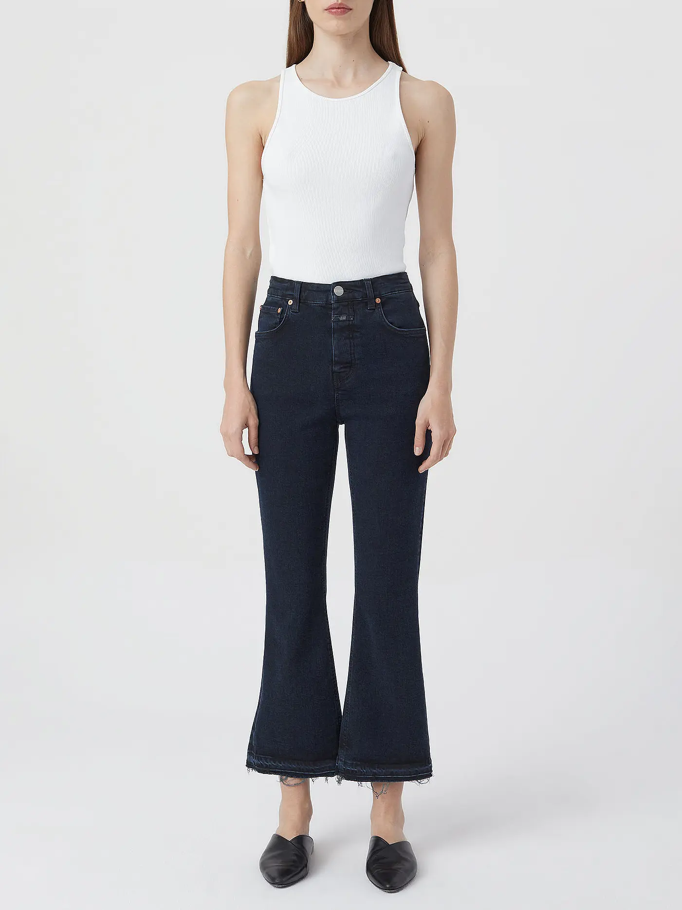 CLOSED | Jeans Flared Fit HI-SUN | blau