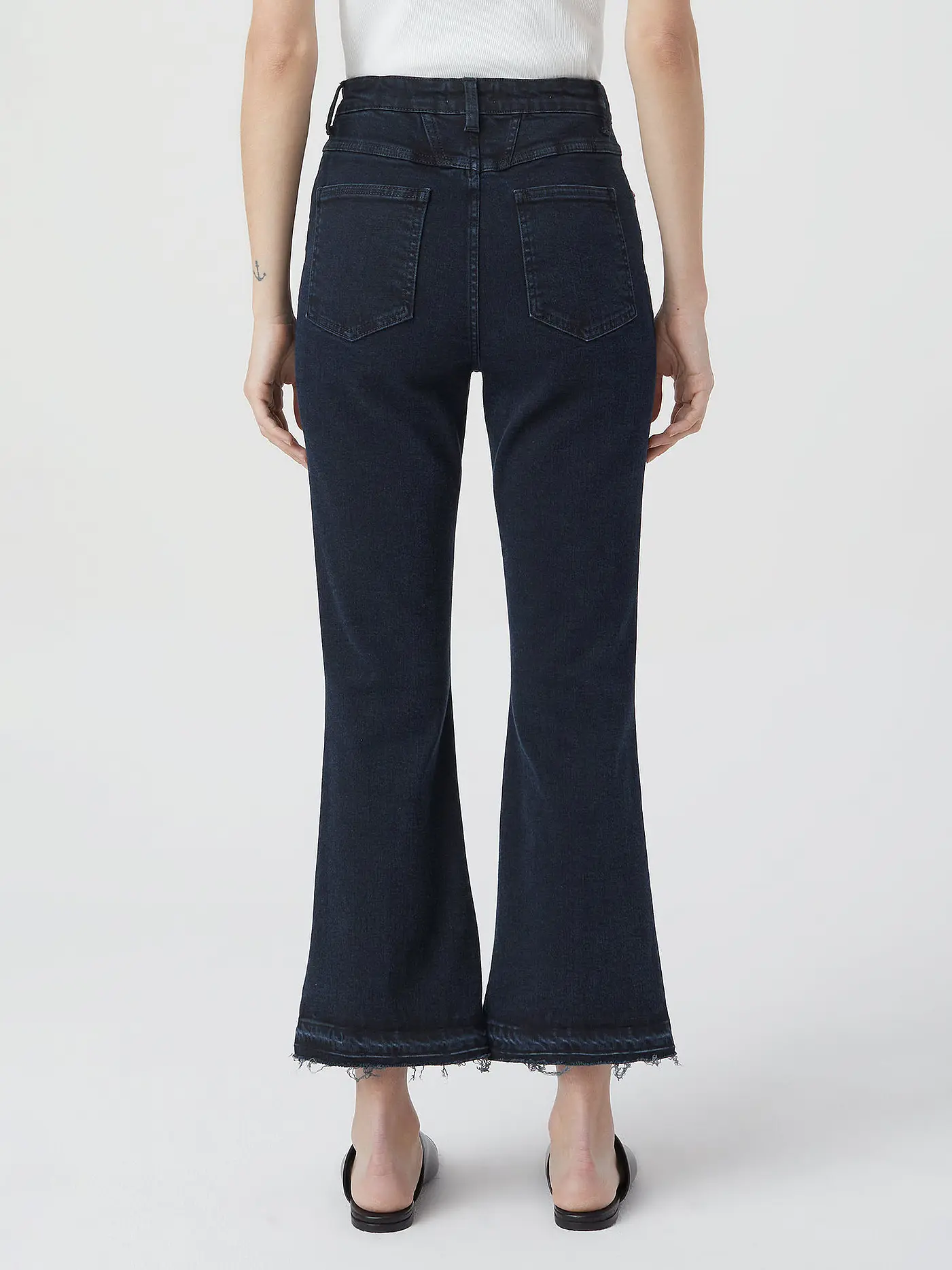 CLOSED | Jeans Flared Fit HI-SUN | blau