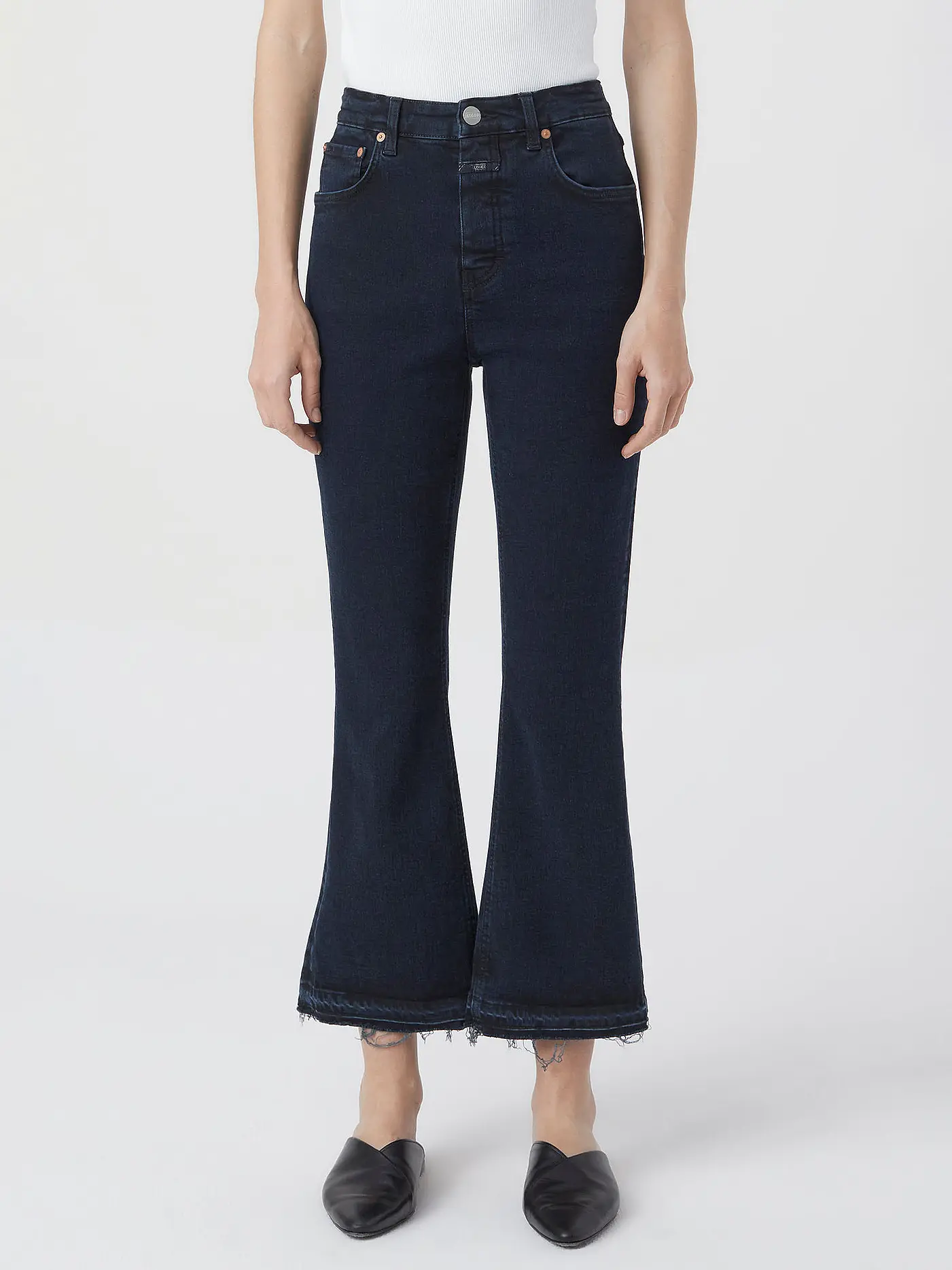 CLOSED | Jeans Flared Fit HI-SUN | blau