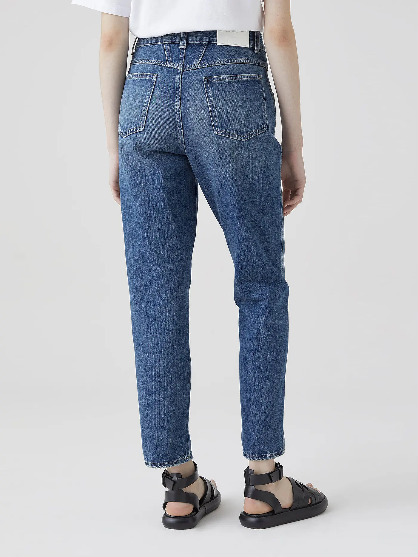 CLOSED | Jeans Mom Fit PEDAL PUSHER | dunkelblau