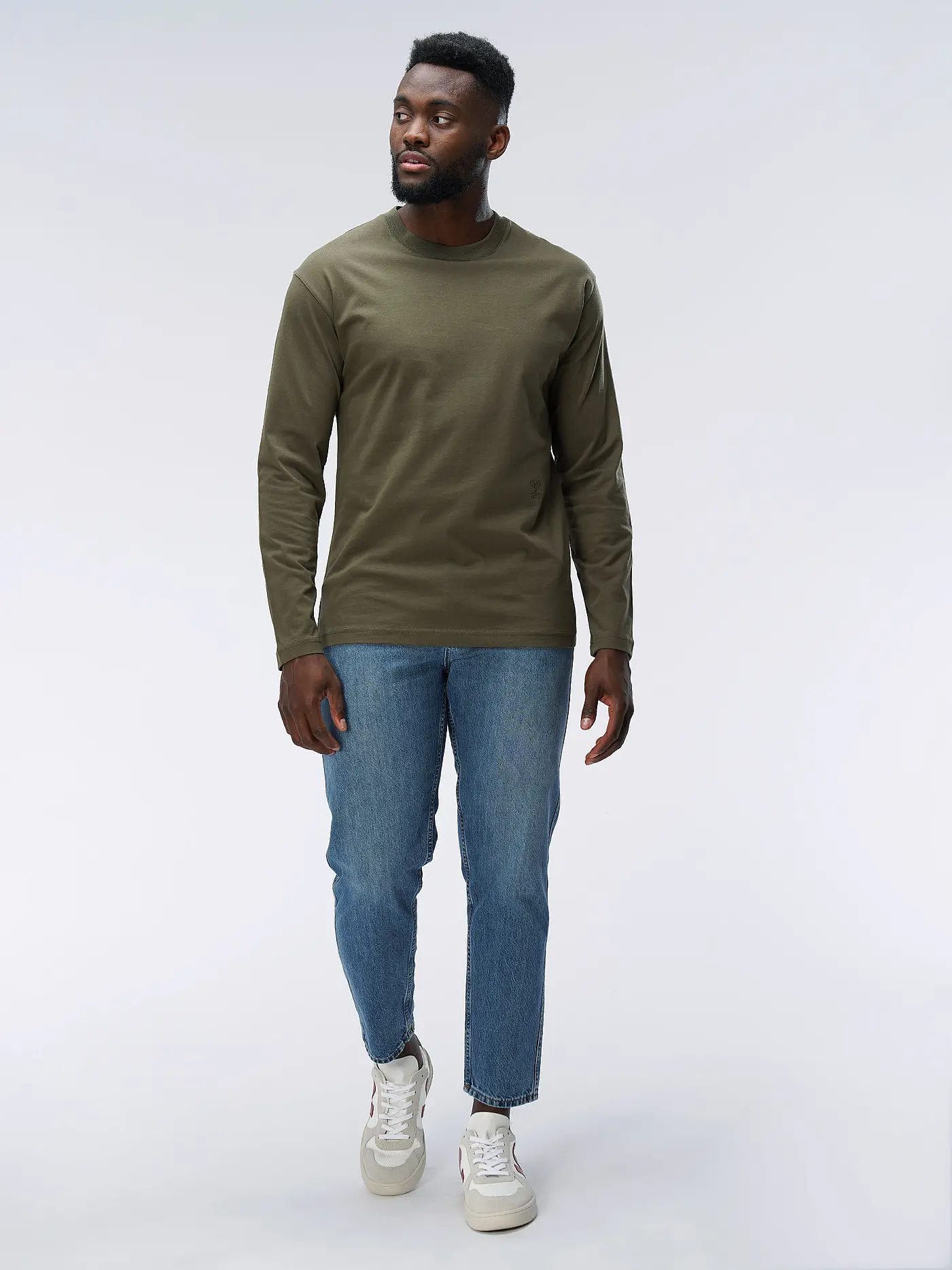 CLOSED | Langarmshirt CLASSIC | olive
