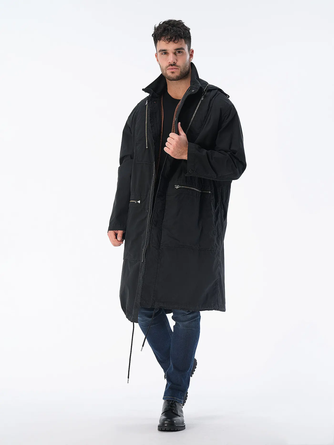 CLOSED | Parka Relaxed Fit | schwarz