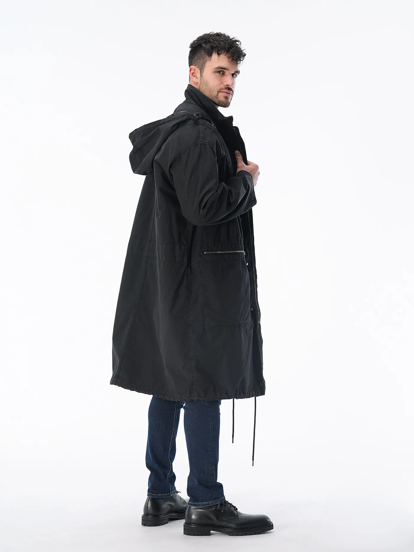 CLOSED | Parka Relaxed Fit | schwarz