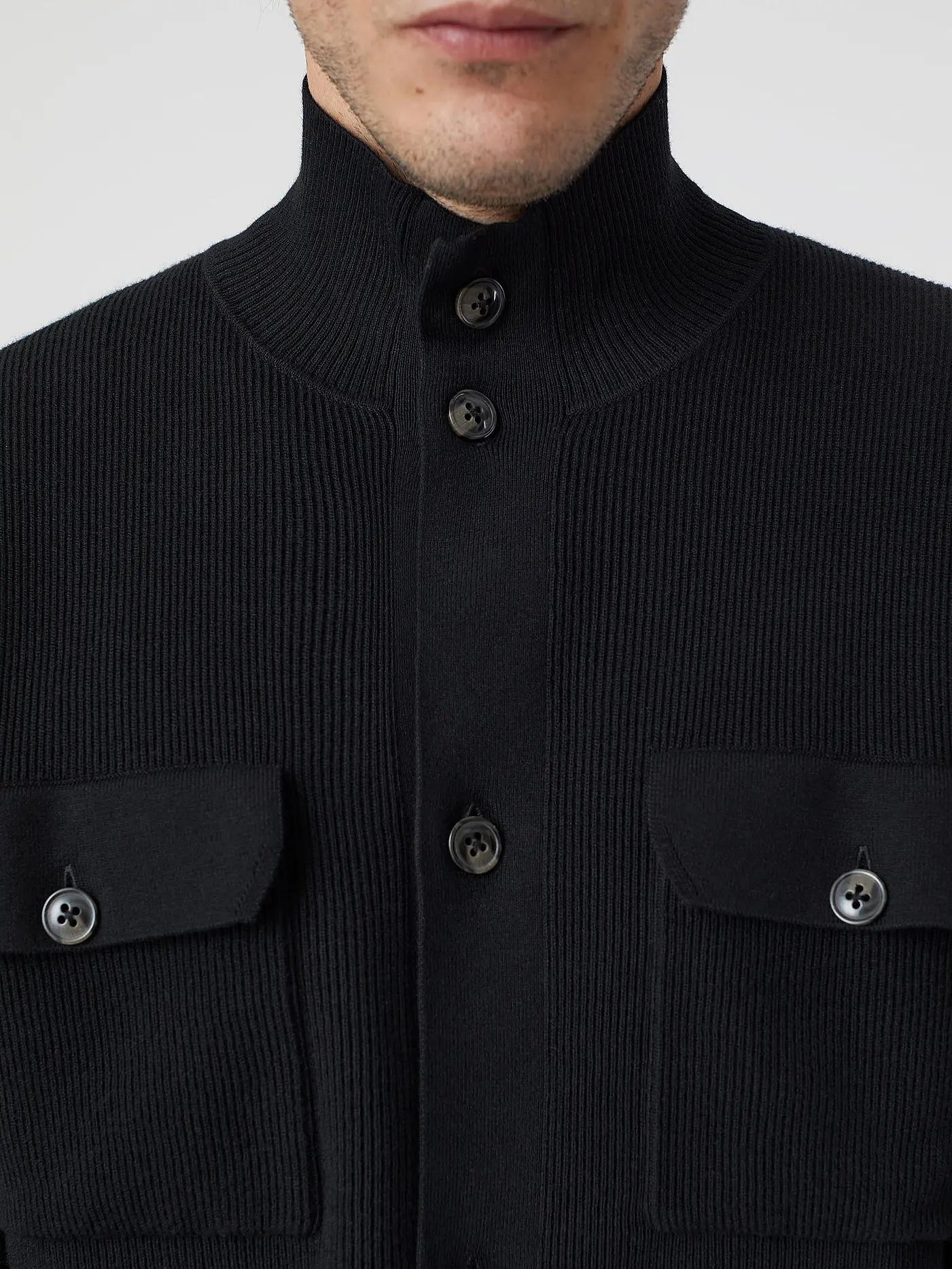 CLOSED | Strickjacke | schwarz