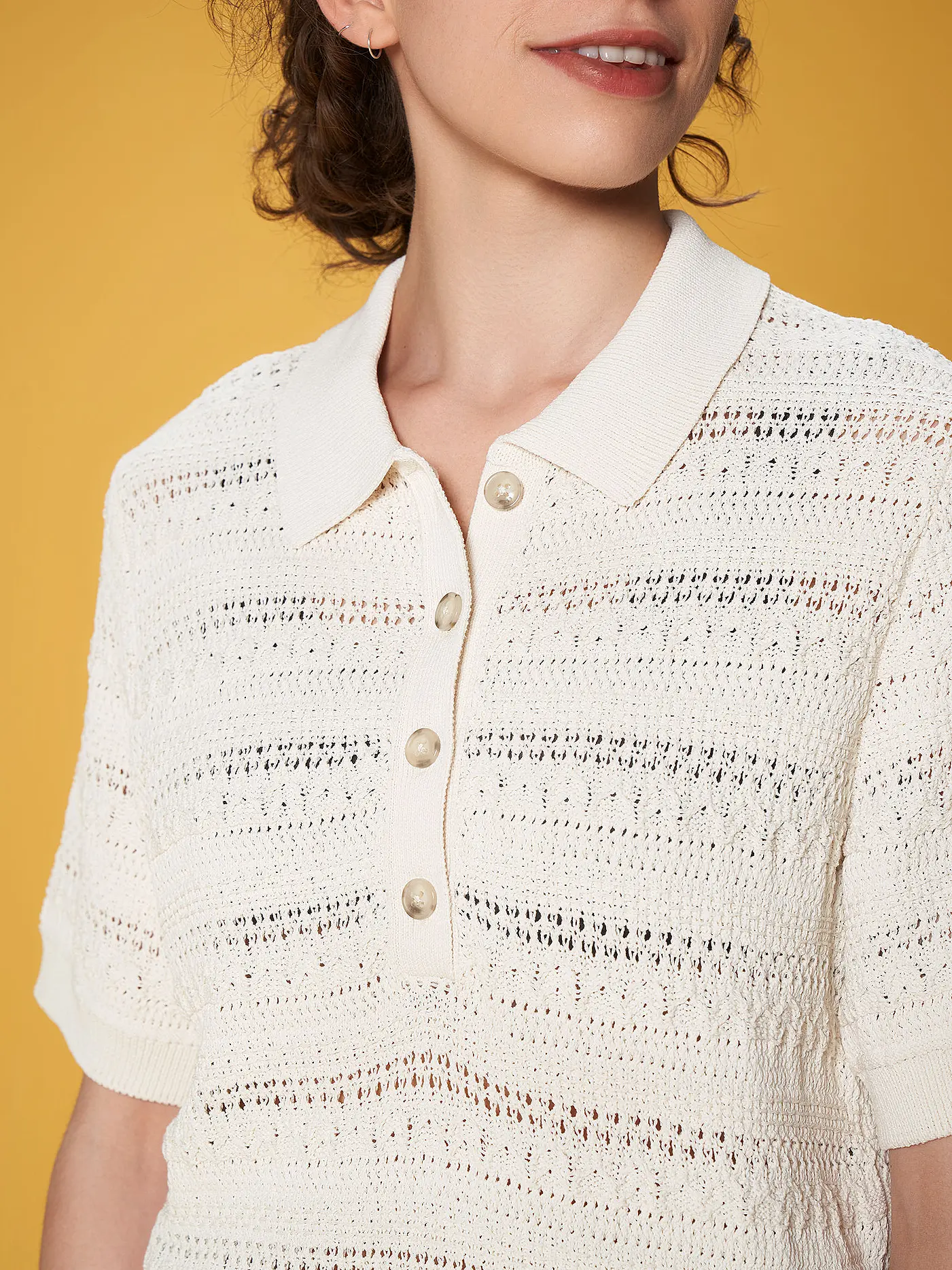 CLOSED | Strickpolo | creme