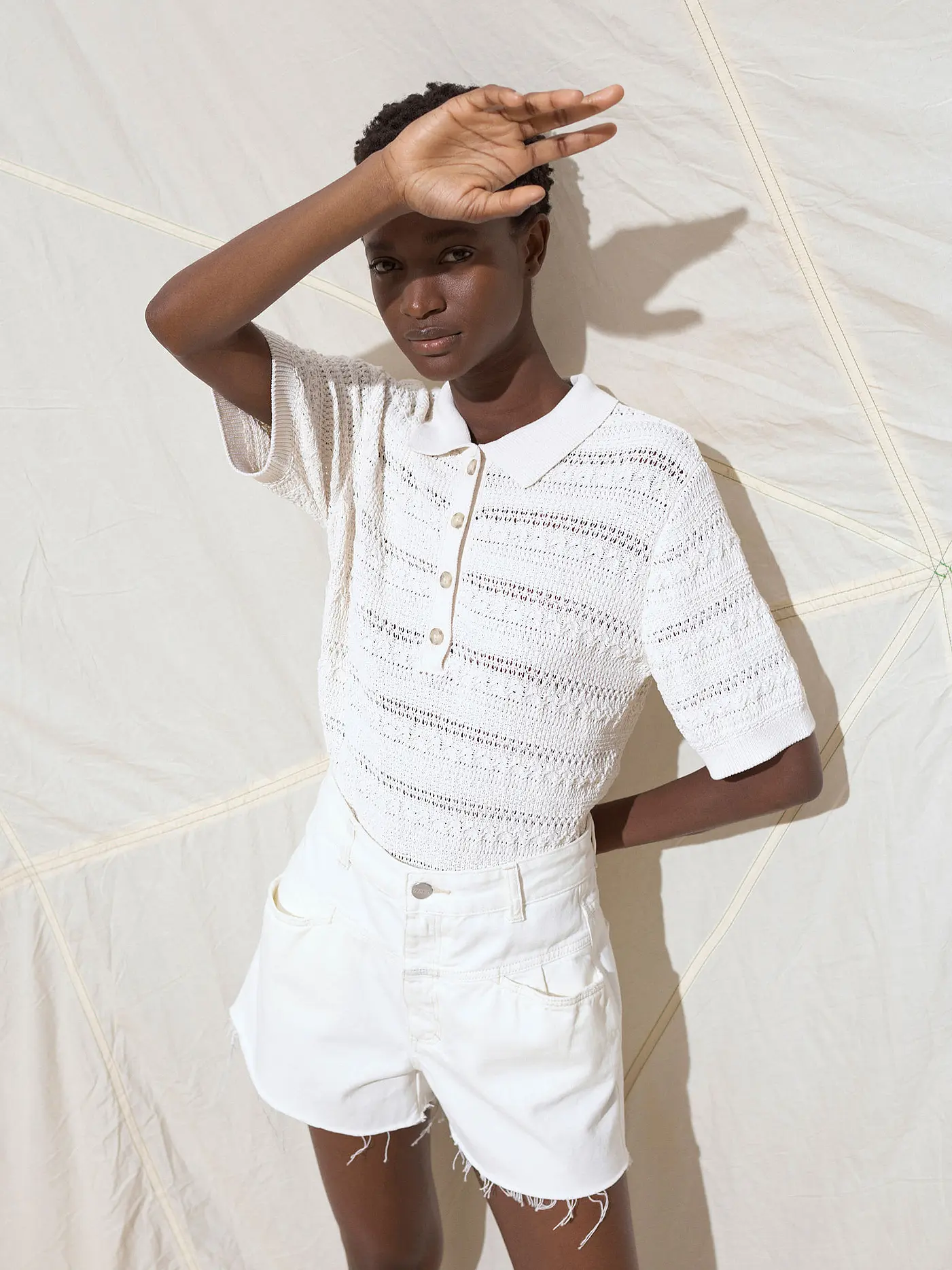 CLOSED | Strickpolo | creme