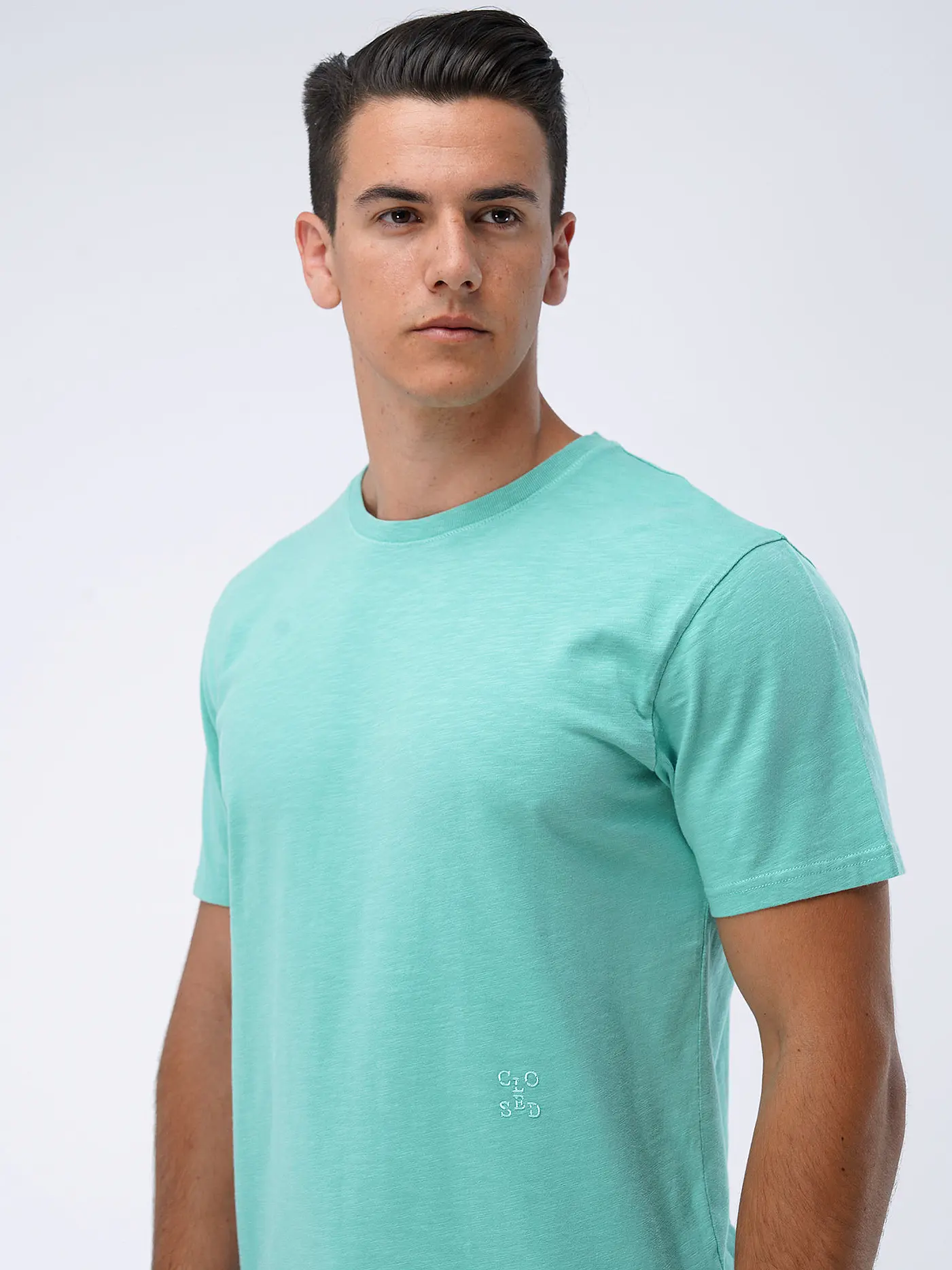 CLOSED | T-Shirt CLASSIC | türkis