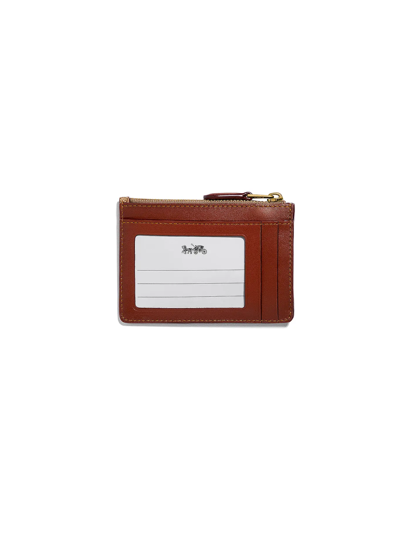 COACH | Geldbörse MINI ID SKINNY | braun