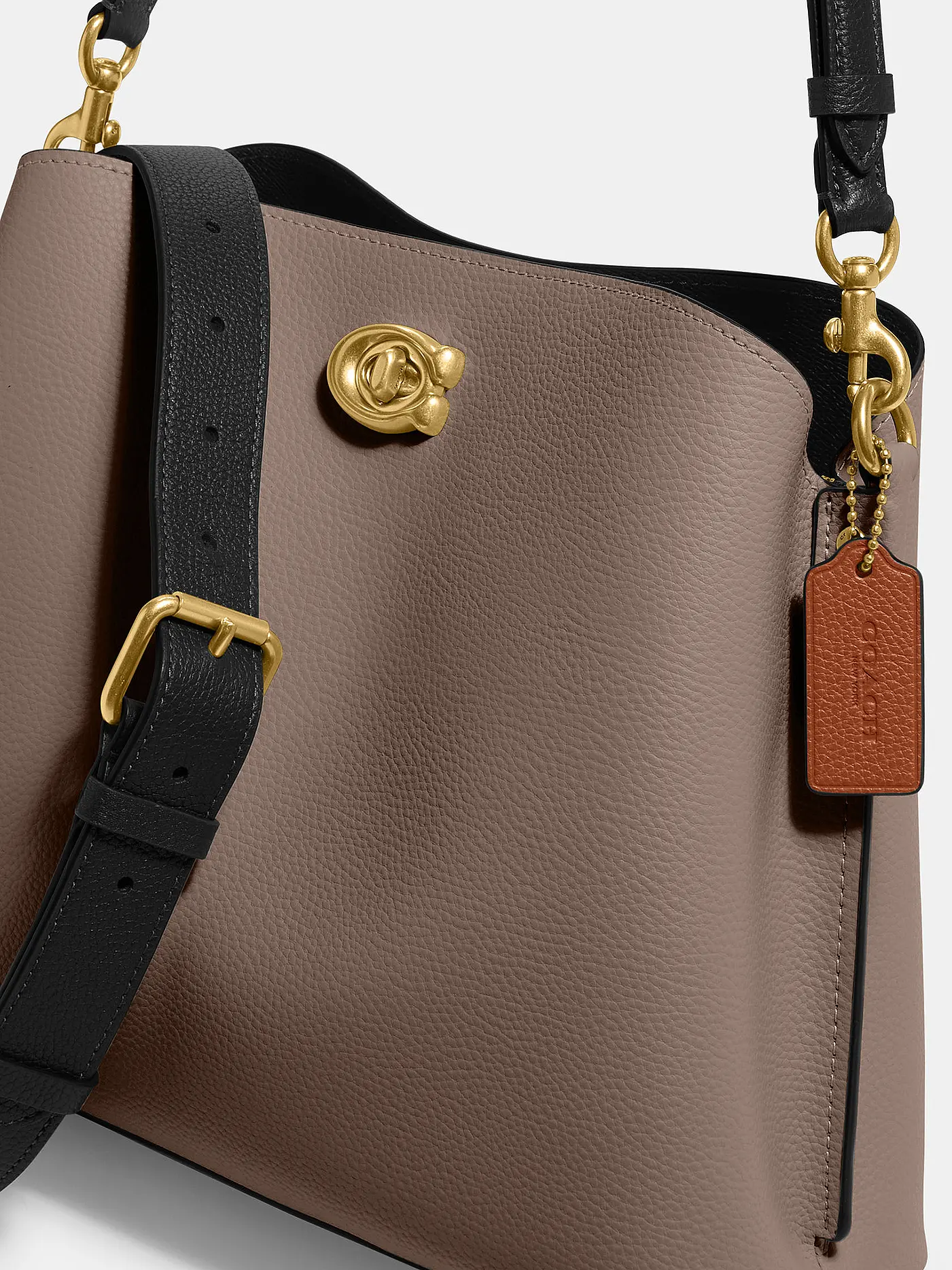 COACH | Ledertasche - Hobo Bag WILLOW | grau